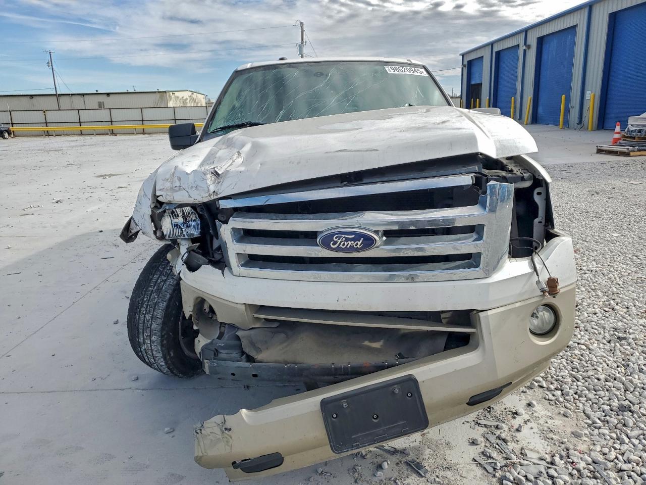 2010 Ford Expedition El Eddie Bauer White vin: 1FMJK1H51AEB49960