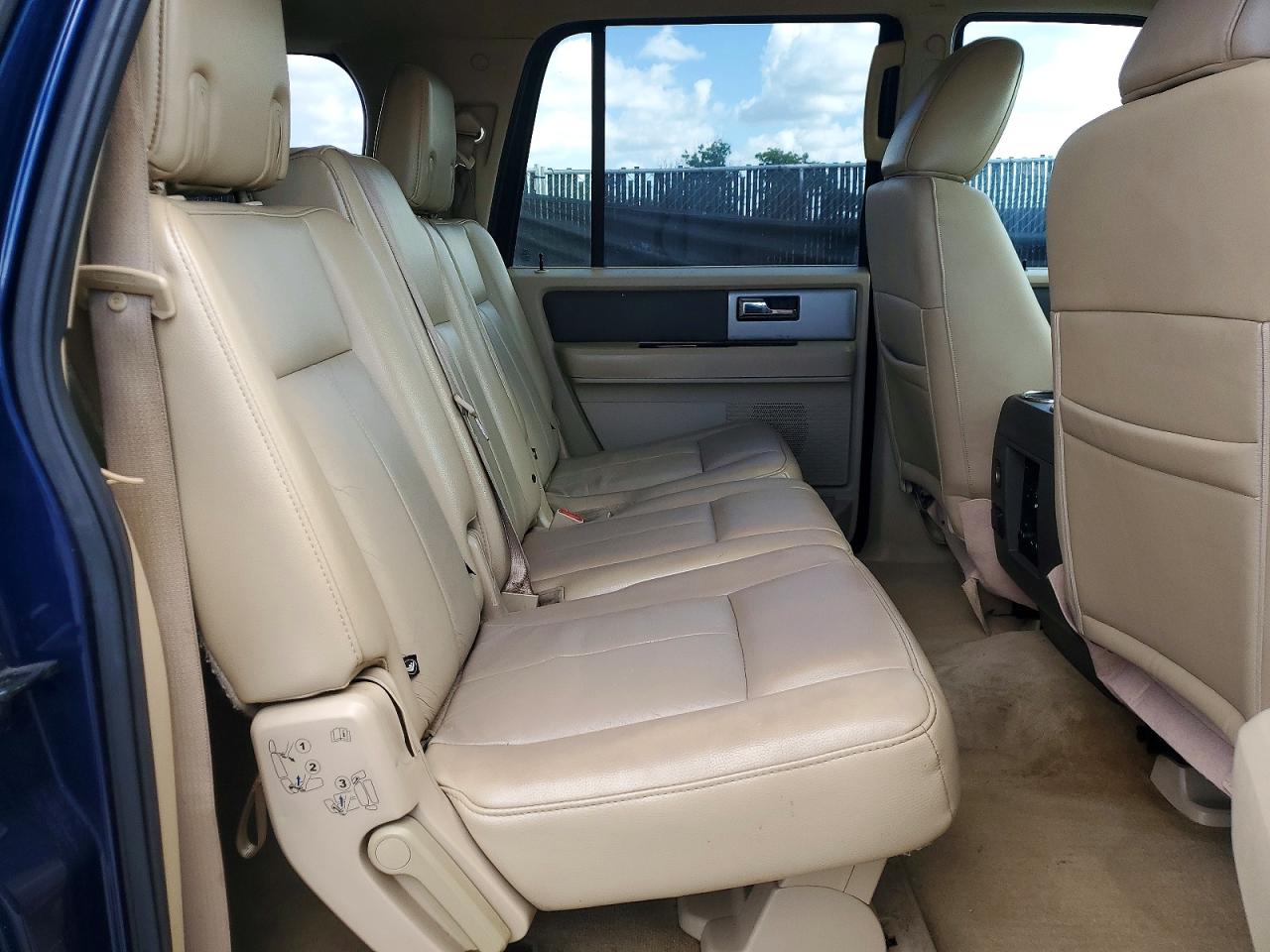 2012 Ford Expedition El Xlt Blue vin: 1FMJK1H51CEF07013