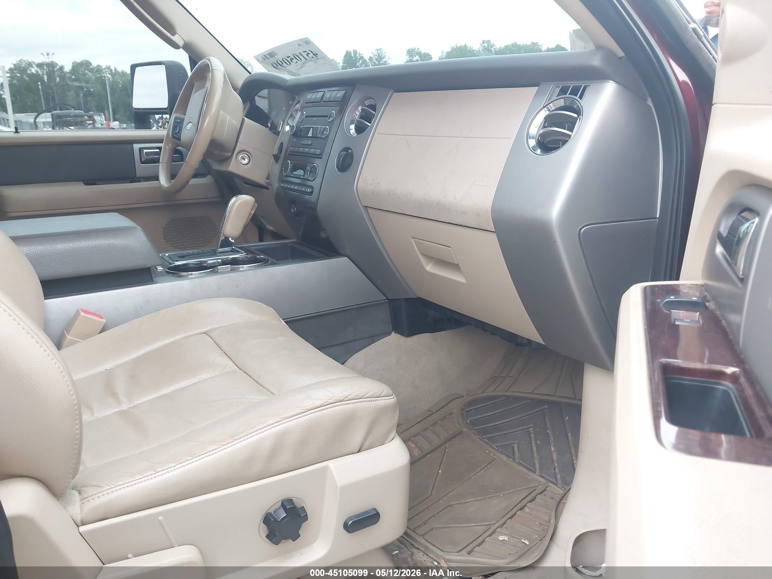 2012 Ford Expedition El Xlt Maroon vin: 1FMJK1H51CEF40318