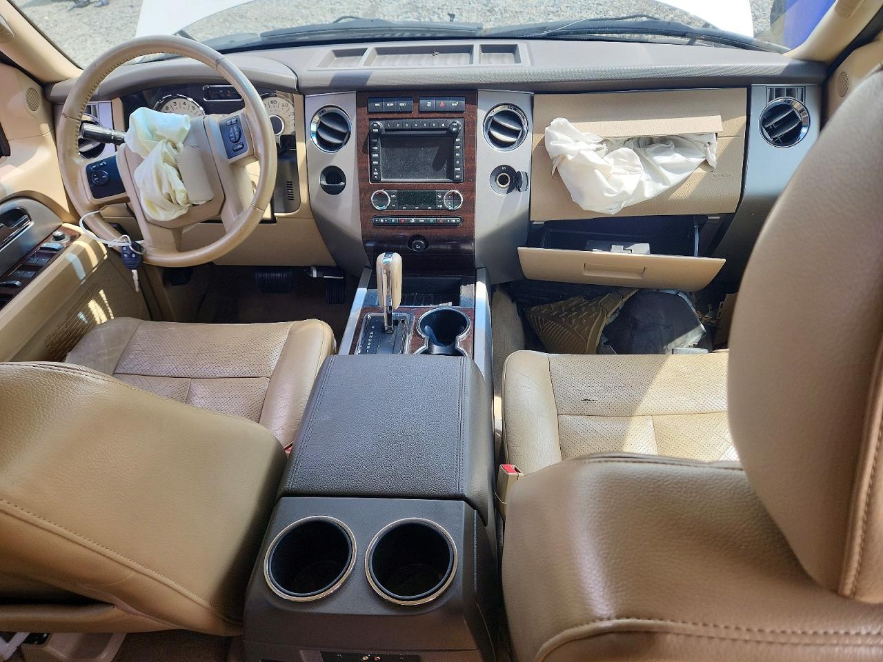2012 Ford Expedition El Xlt/el King Ranch Белый vin: 1FMJK1H51CEF52517