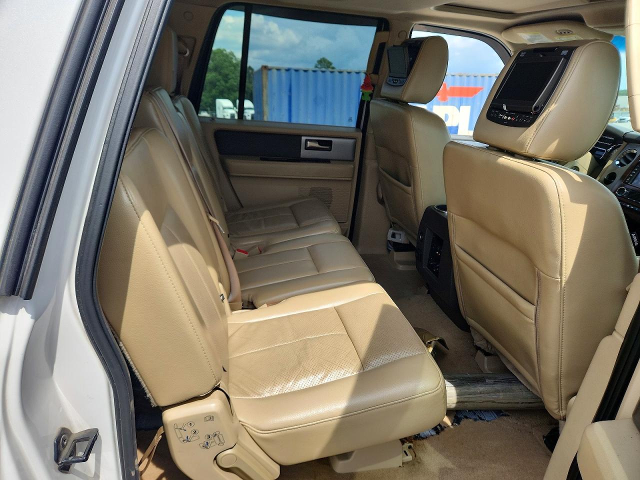 2012 Ford Expedition El Xlt/el King Ranch Белый vin: 1FMJK1H51CEF52517
