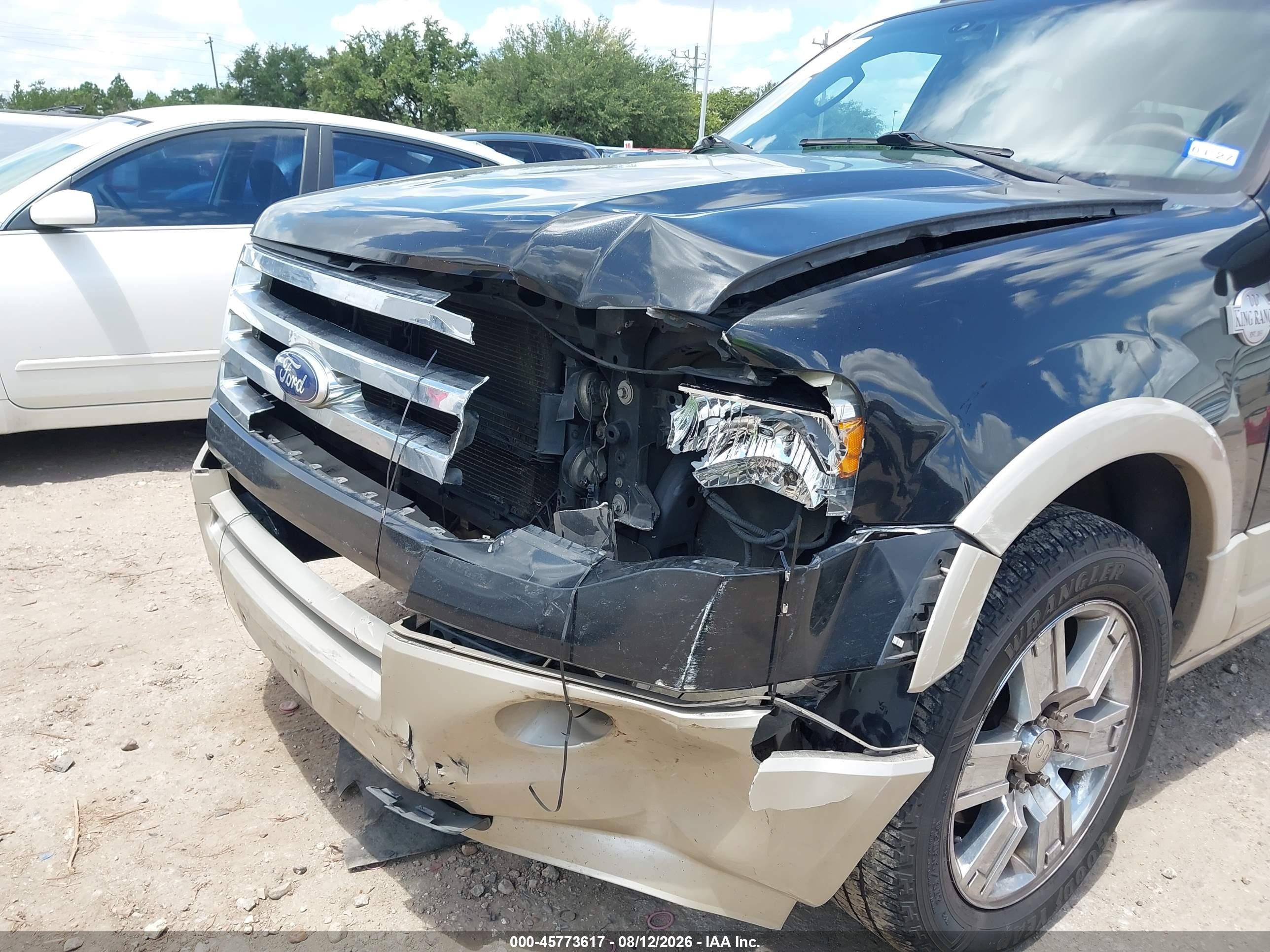 2010 Ford Expedition El Eddie Bauer/king Ranch Black vin: 1FMJK1H52AEB50504