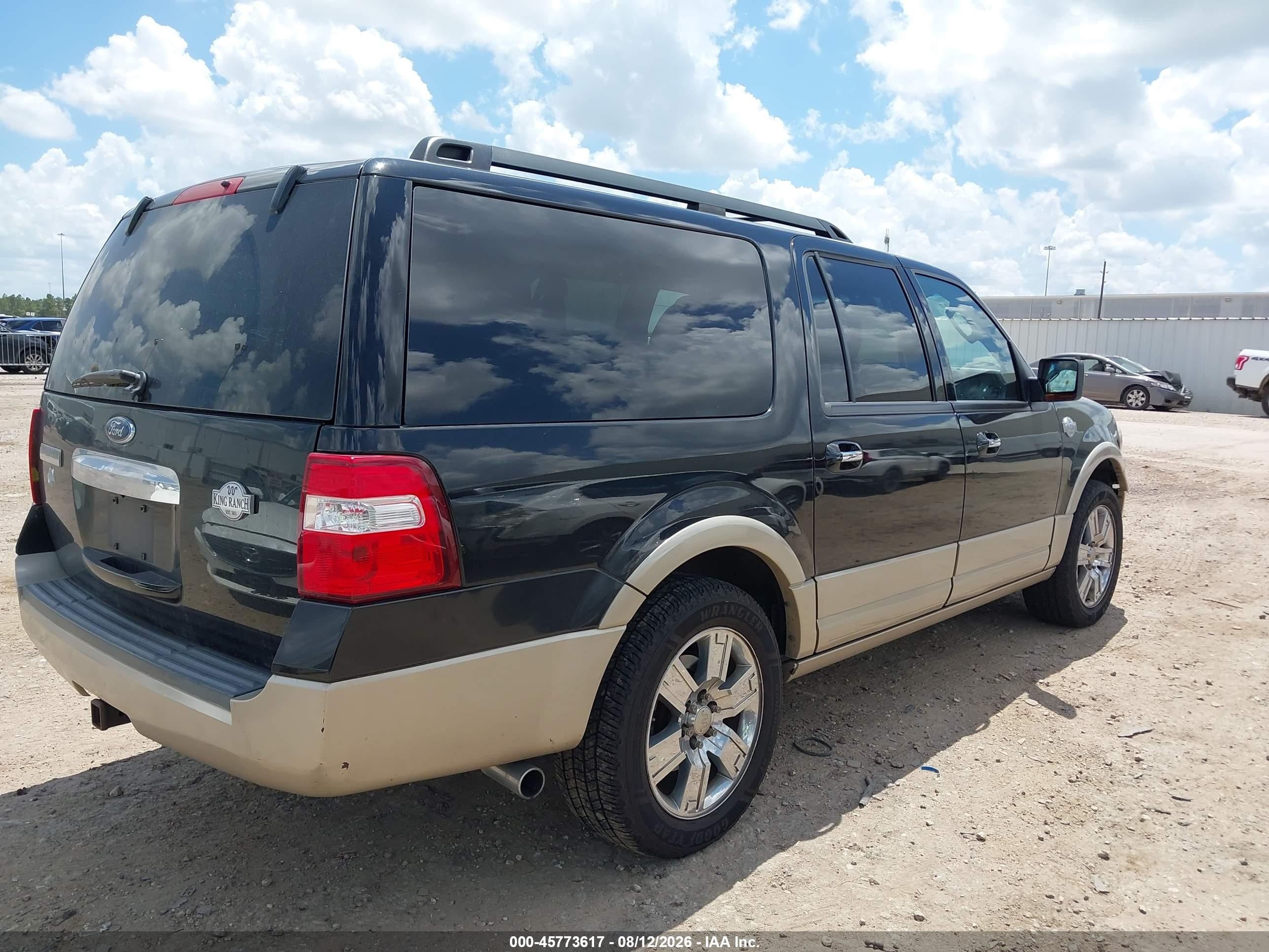 2010 Ford Expedition El Eddie Bauer/king Ranch Black vin: 1FMJK1H52AEB50504
