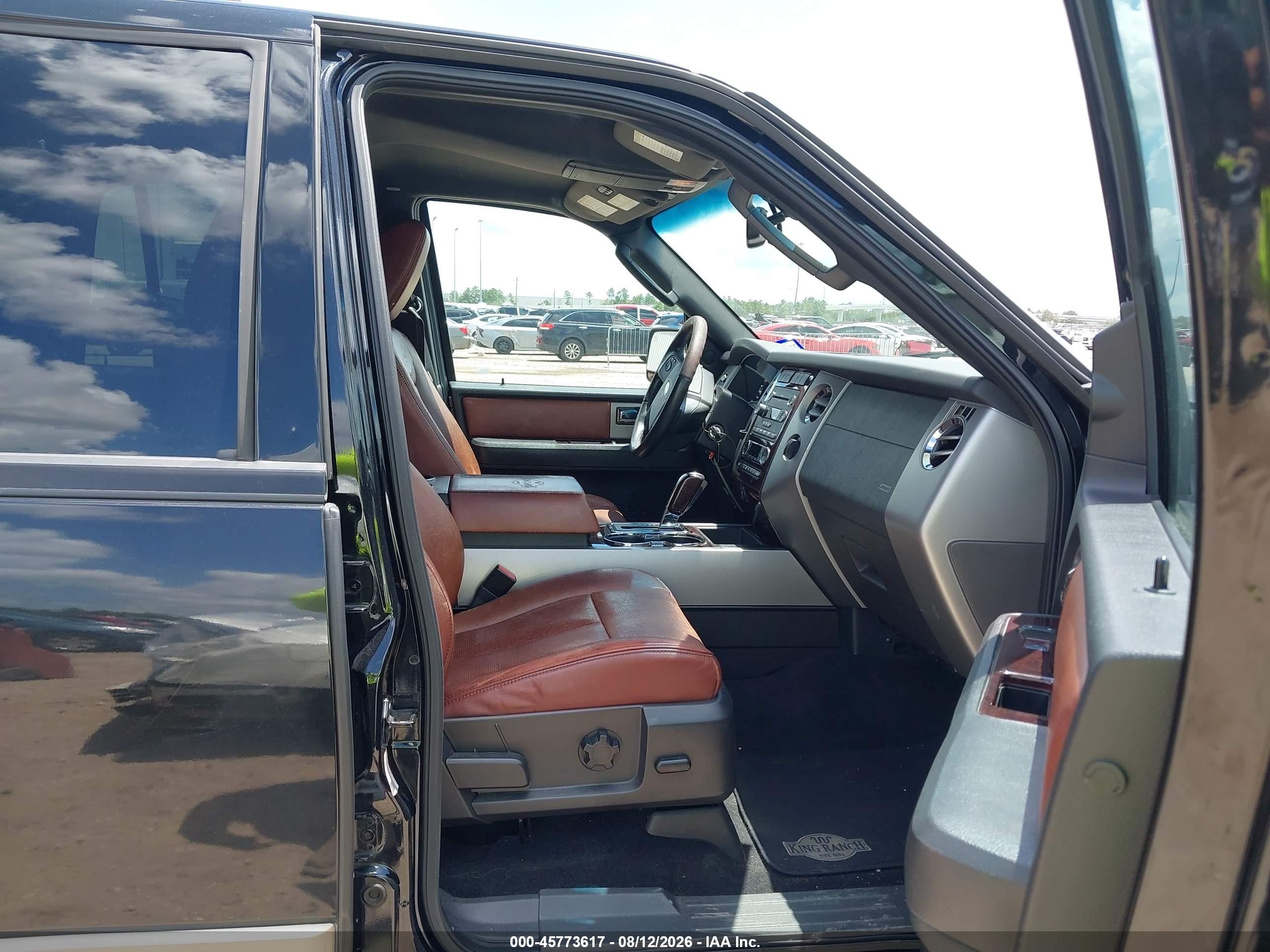 2010 Ford Expedition El Eddie Bauer/king Ranch Black vin: 1FMJK1H52AEB50504