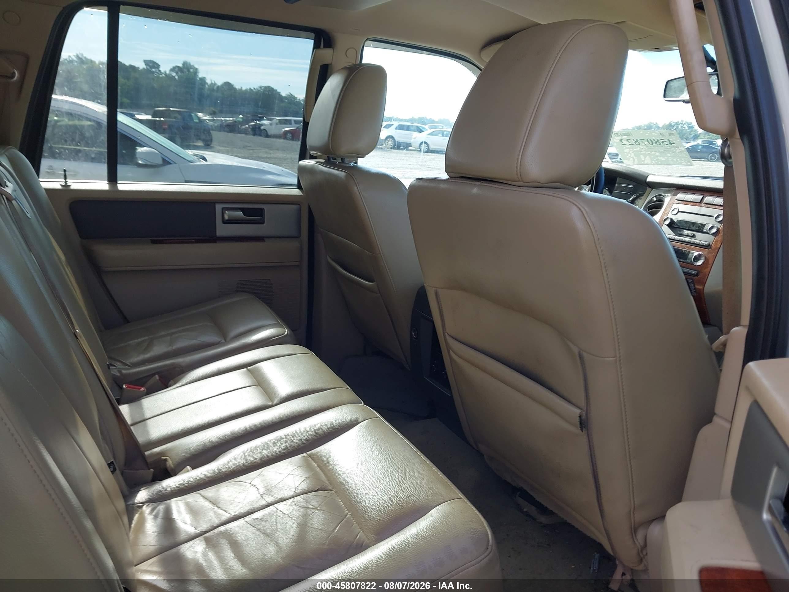 2010 Ford Expedition El Eddie Bauer/king Ranch White vin: 1FMJK1H52AEB55900