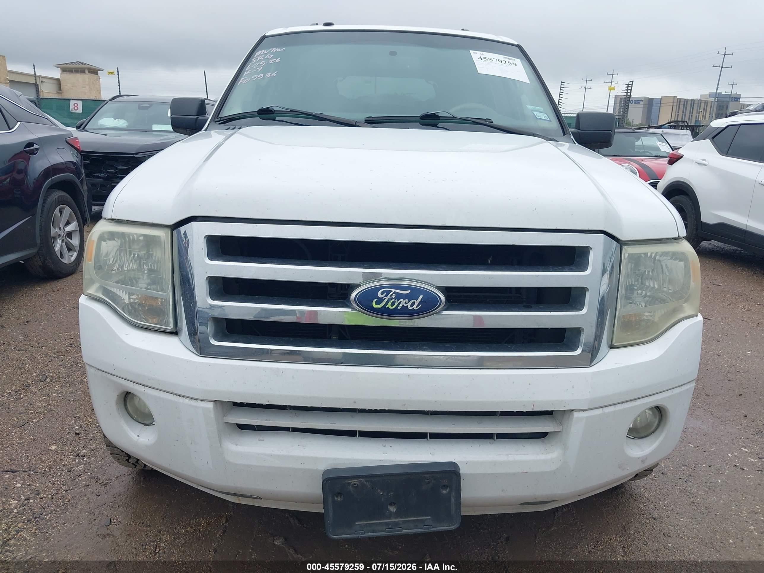2011 Ford Expedition El Xlt White vin: 1FMJK1H53BEF05536