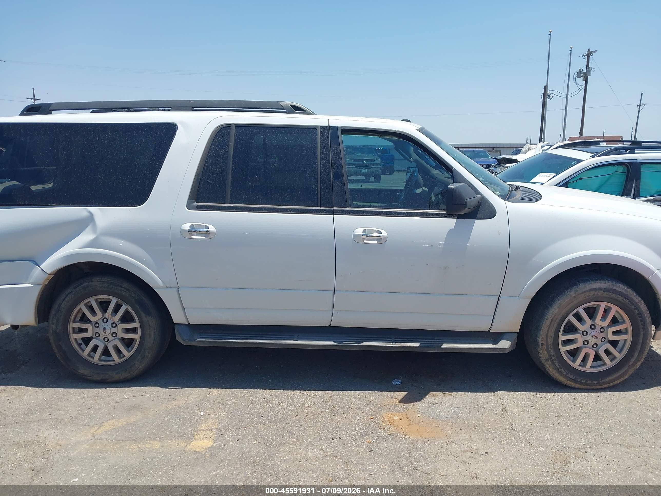 2012 Ford Expedition El Xlt Белый vin: 1FMJK1H55CEF07614