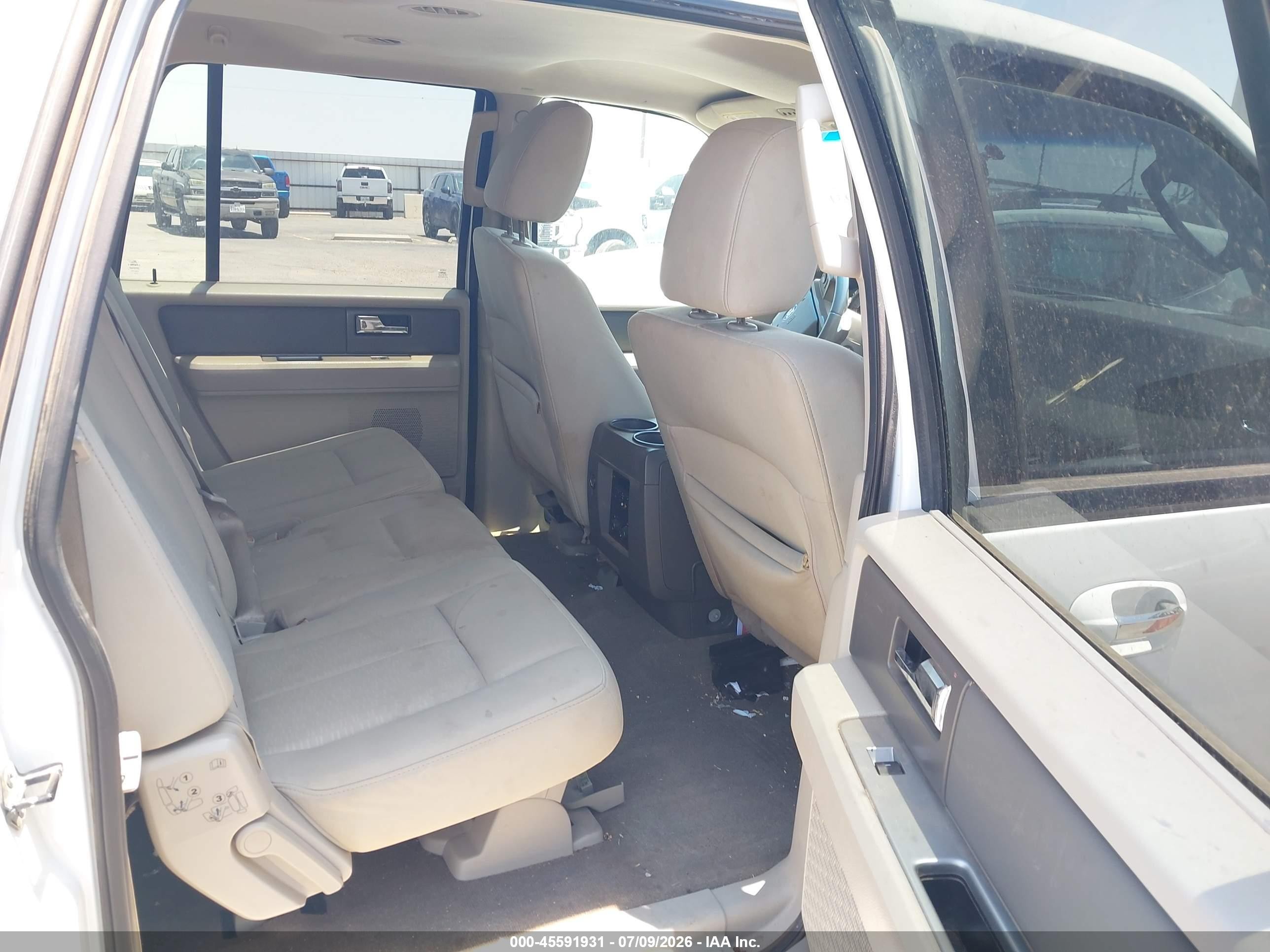 2012 Ford Expedition El Xlt Белый vin: 1FMJK1H55CEF07614