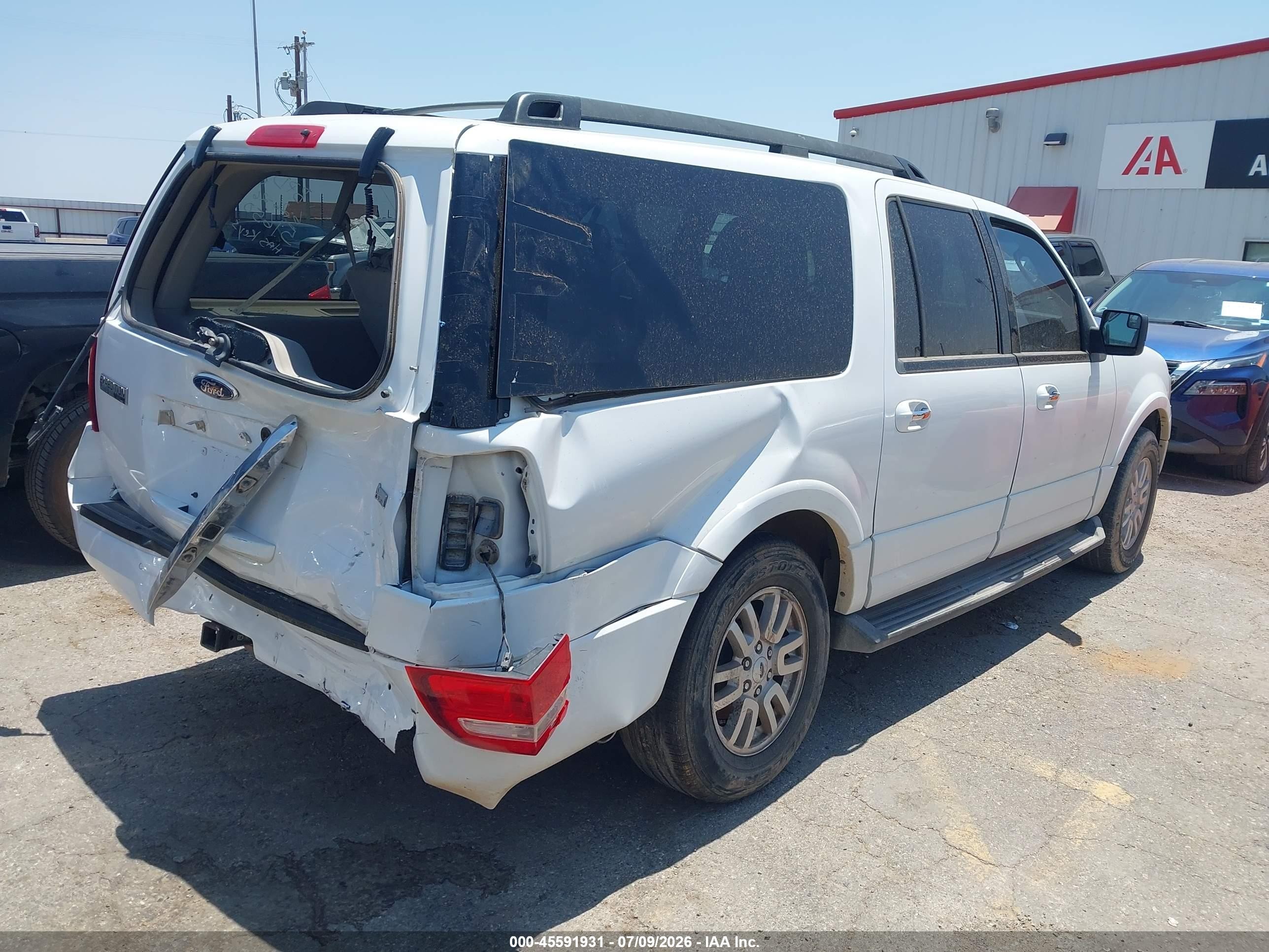 2012 Ford Expedition El Xlt Белый vin: 1FMJK1H55CEF07614