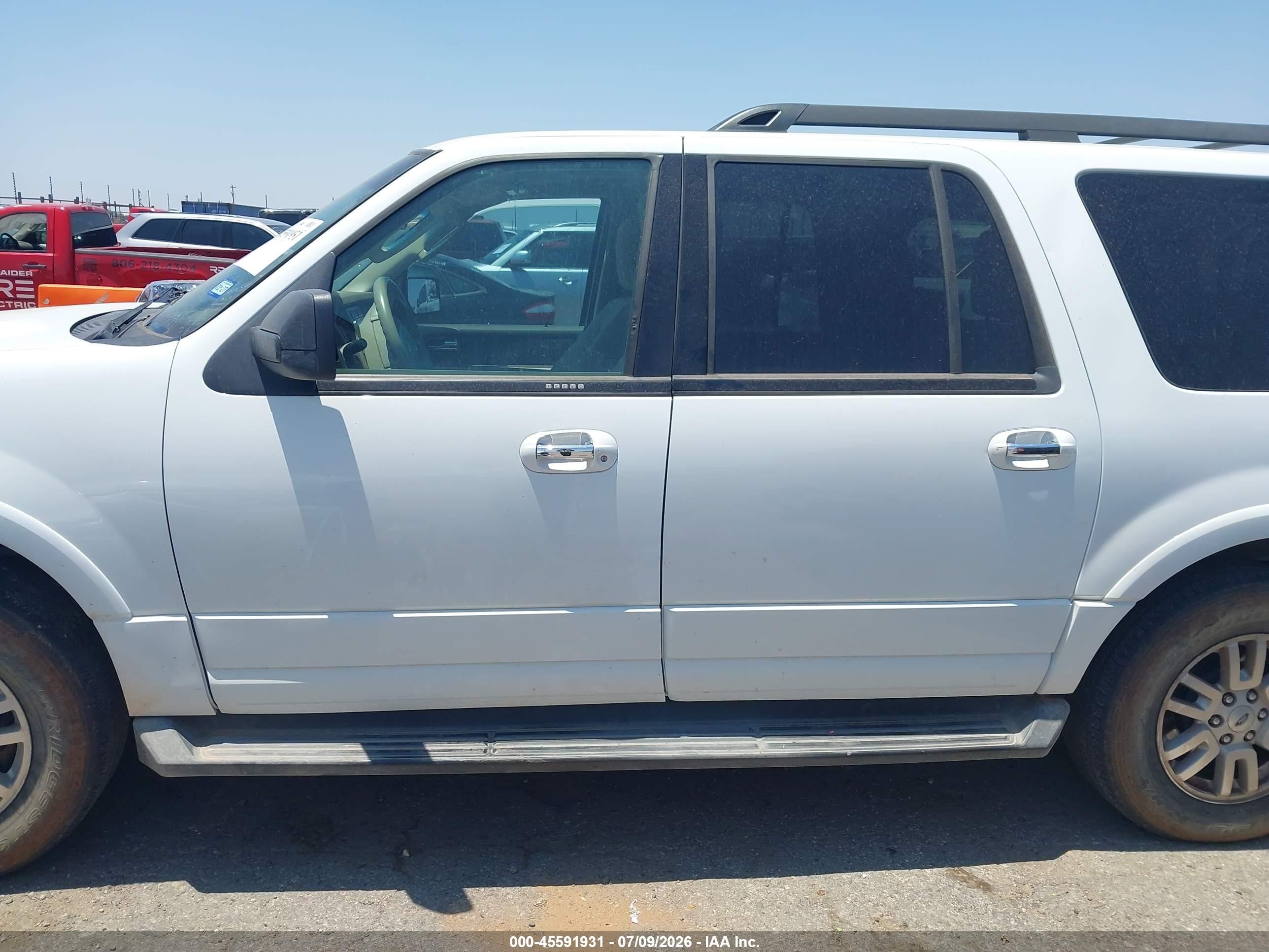 2012 Ford Expedition El Xlt Белый vin: 1FMJK1H55CEF07614