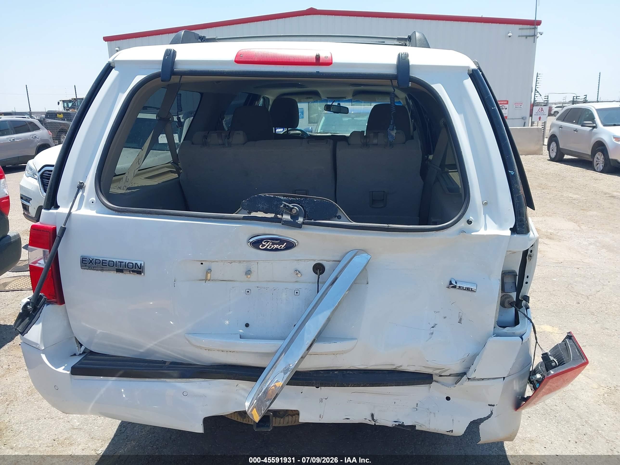 2012 Ford Expedition El Xlt Белый vin: 1FMJK1H55CEF07614