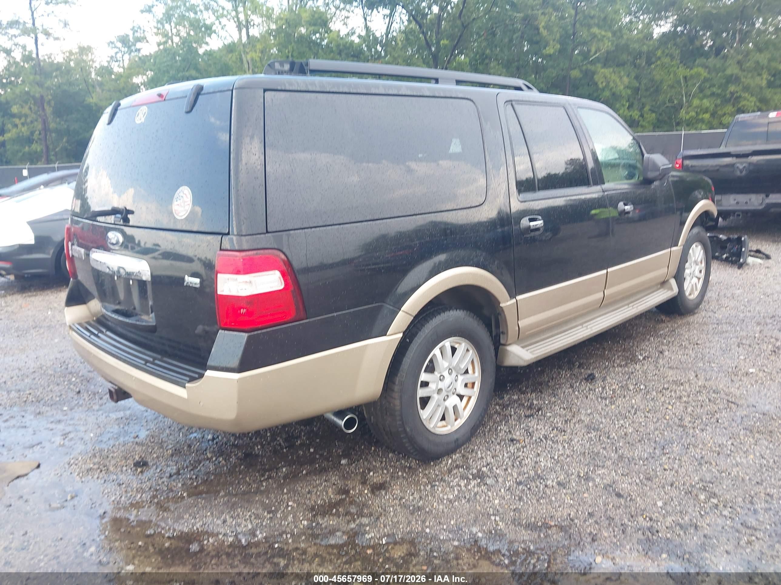 2012 Ford Expedition El Xlt Черный vin: 1FMJK1H55CEF49135