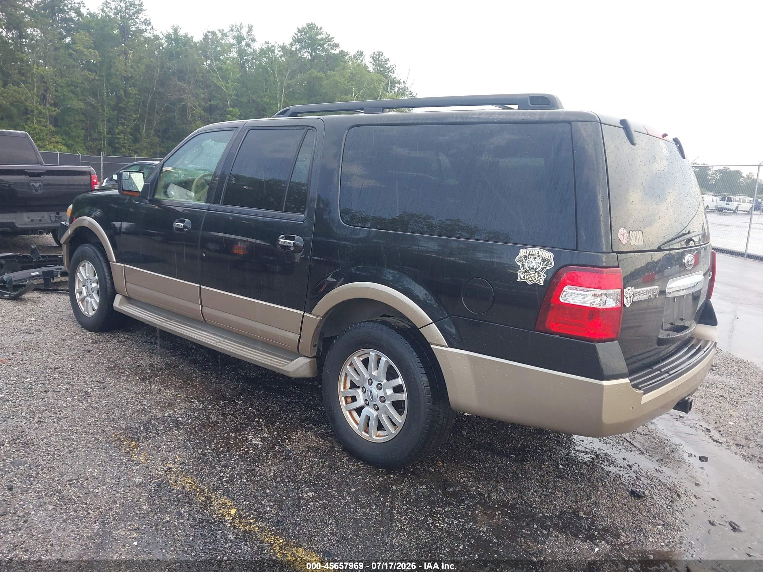 2012 Ford Expedition El Xlt Черный vin: 1FMJK1H55CEF49135