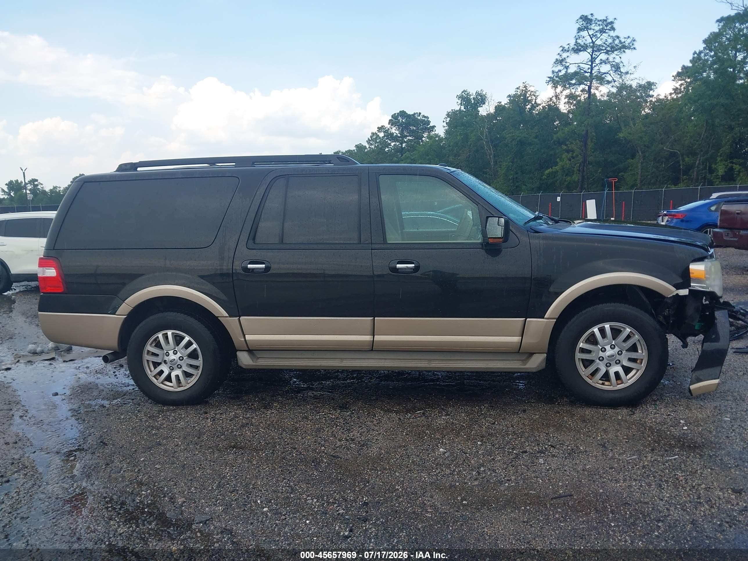 2012 Ford Expedition El Xlt Черный vin: 1FMJK1H55CEF49135