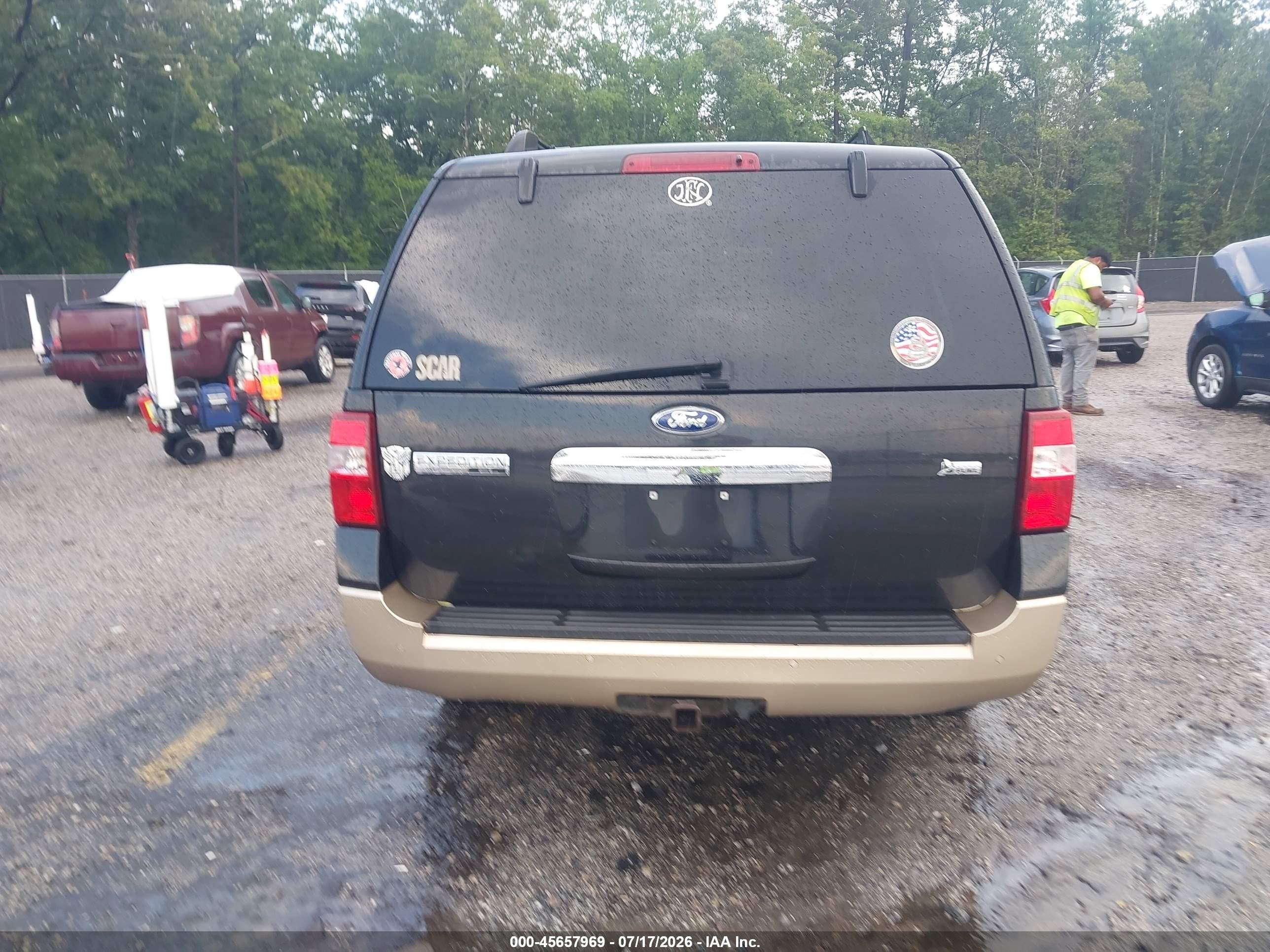 2012 Ford Expedition El Xlt Черный vin: 1FMJK1H55CEF49135