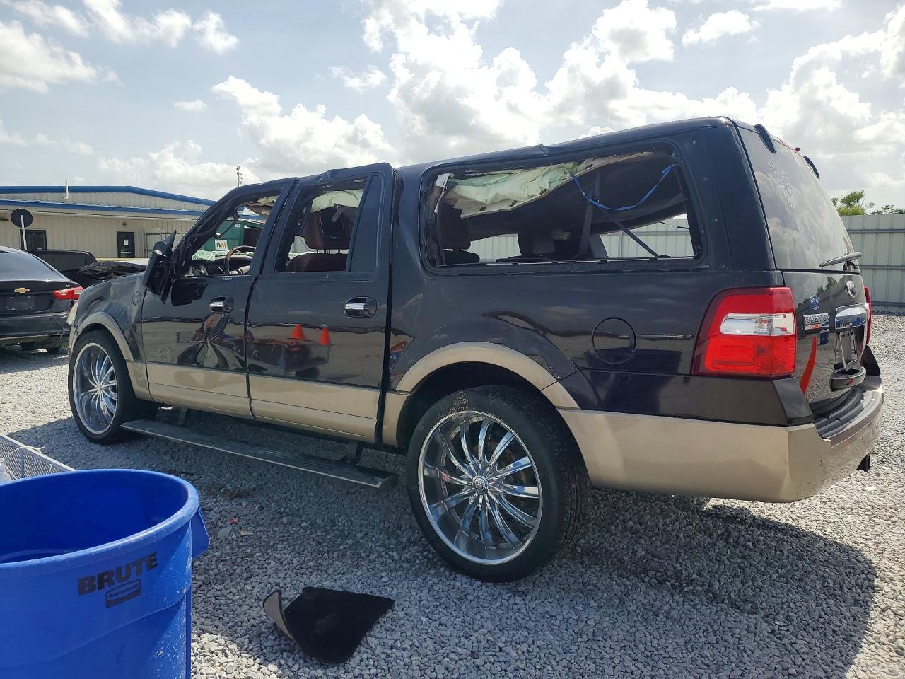 2013 Ford Expedition El Xlt Black vin: 1FMJK1H55DEF30571