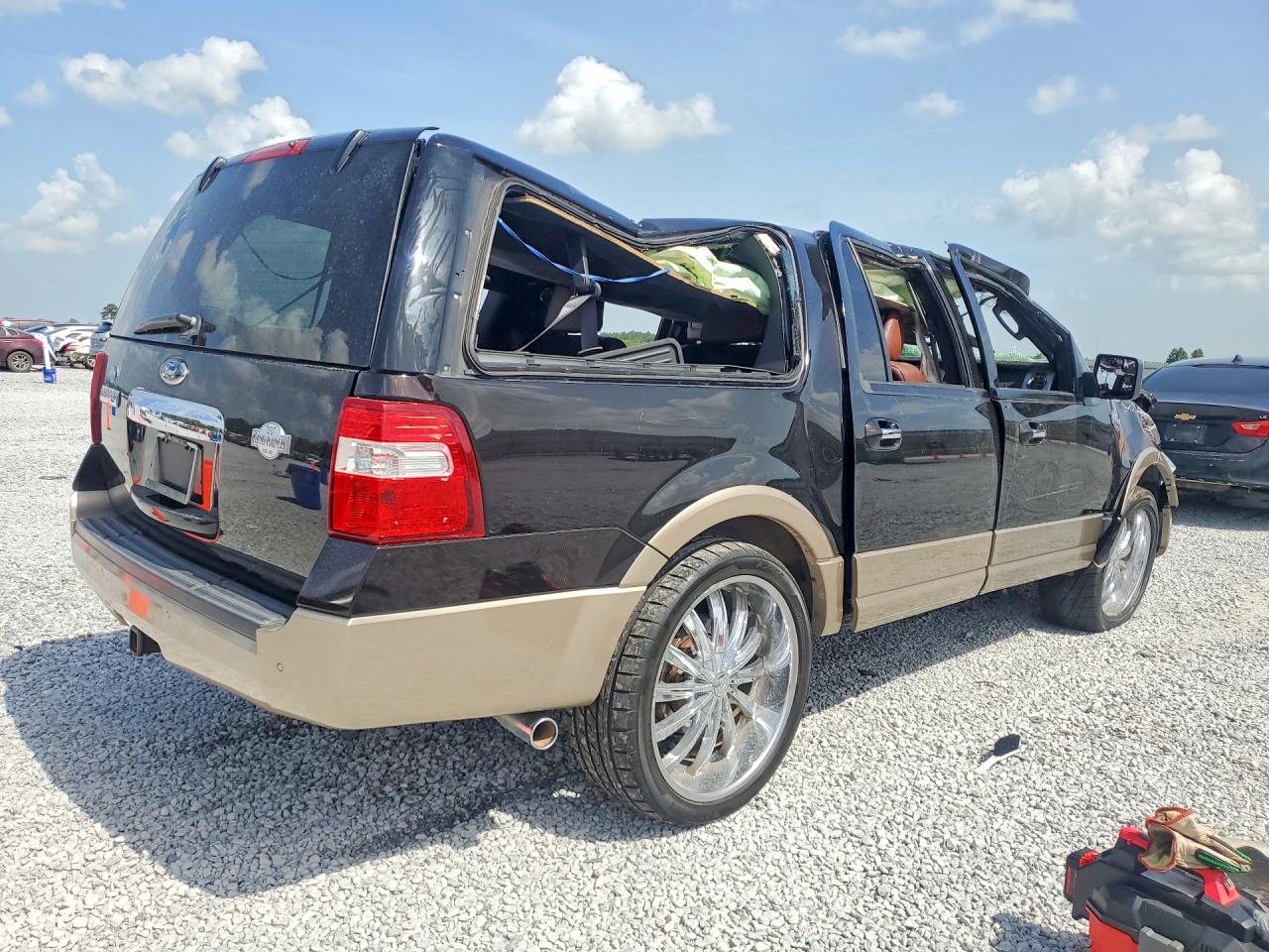 2013 Ford Expedition El Xlt Black vin: 1FMJK1H55DEF30571
