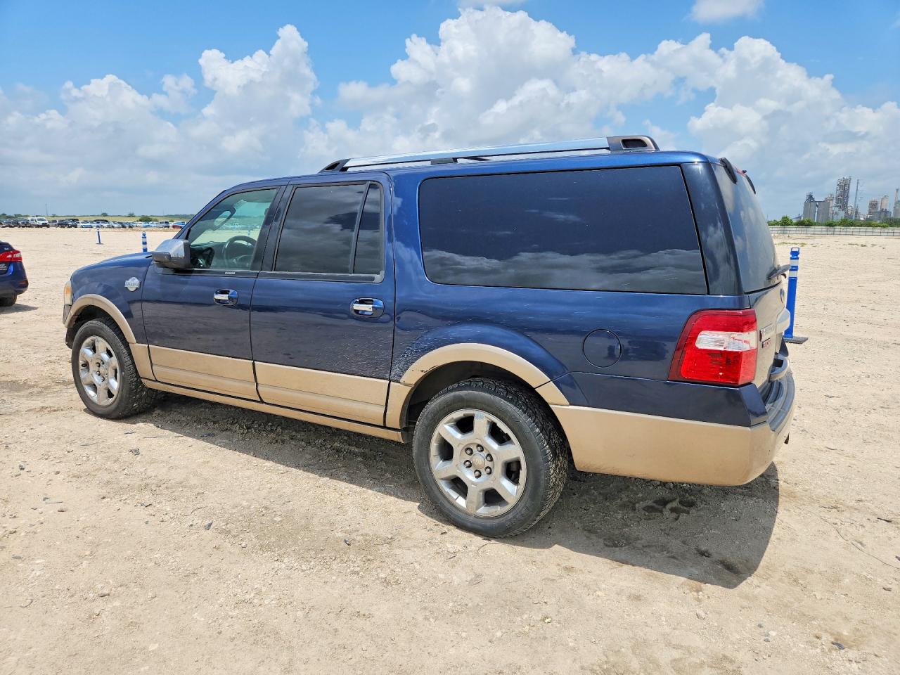 2013 Ford Expedition El Xlt Blue vin: 1FMJK1H55DEF63697
