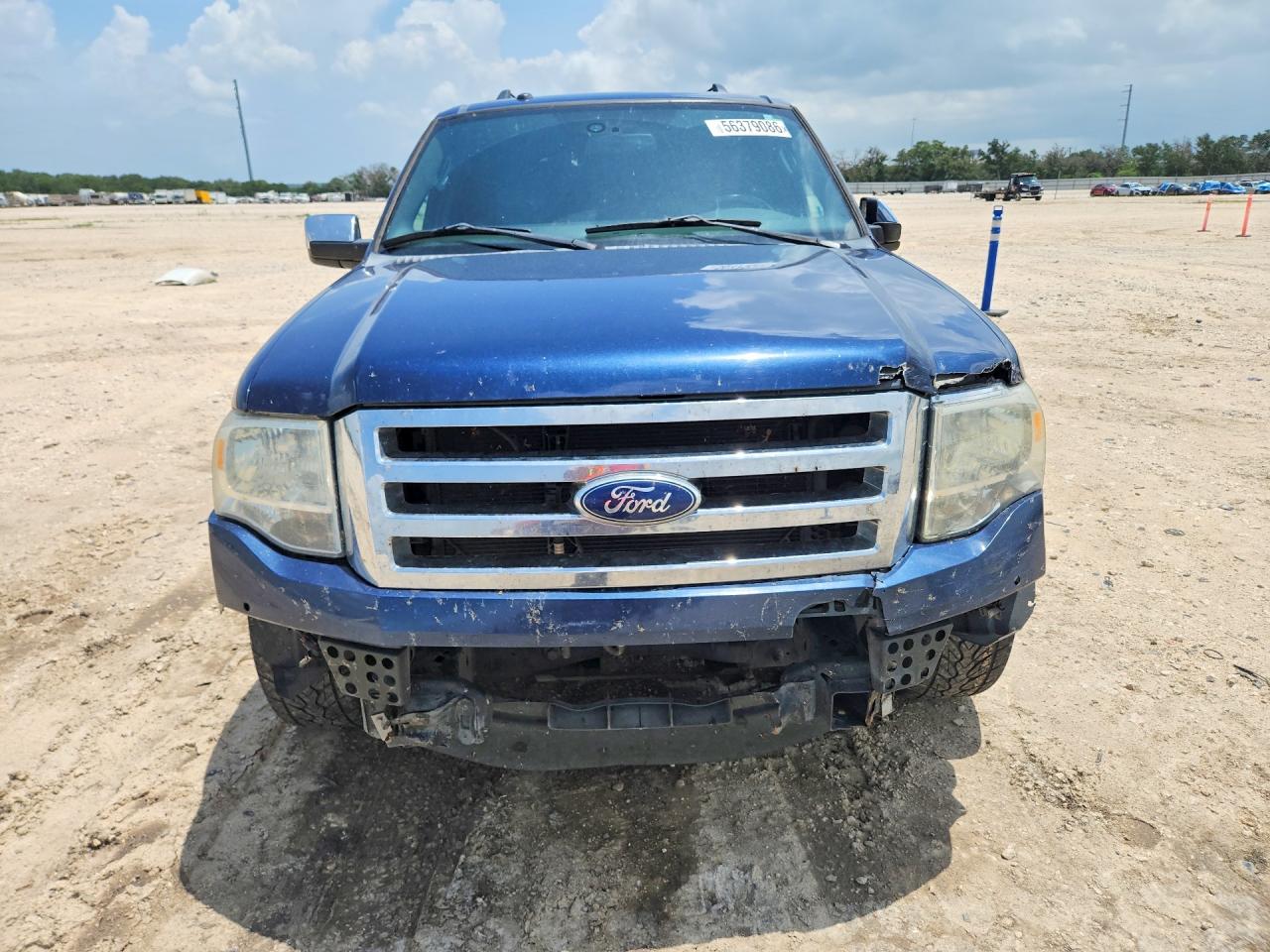2013 Ford Expedition El Xlt Blue vin: 1FMJK1H55DEF63697