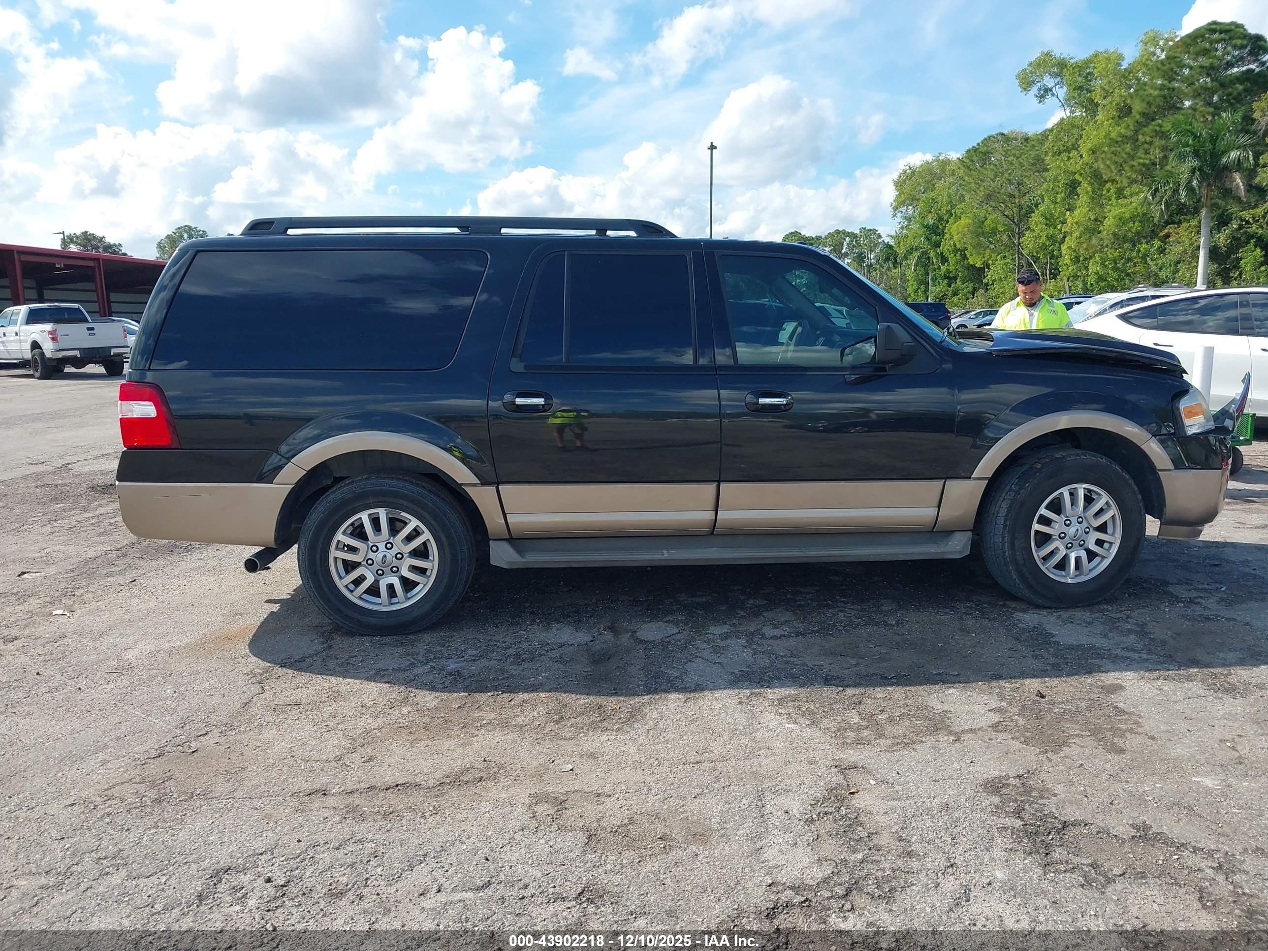 2014 Ford Expedition El Xlt Black vin: 1FMJK1H55EEF41796