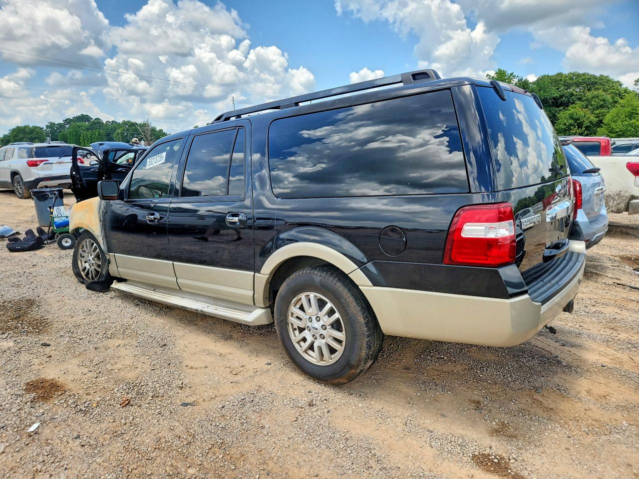 2010 Ford Expedition El Eddie Bauer Gray vin: 1FMJK1H56AEB52899