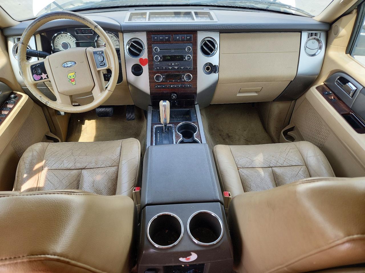 2013 Ford Expedition El Xlt White vin: 1FMJK1H57DEF49512