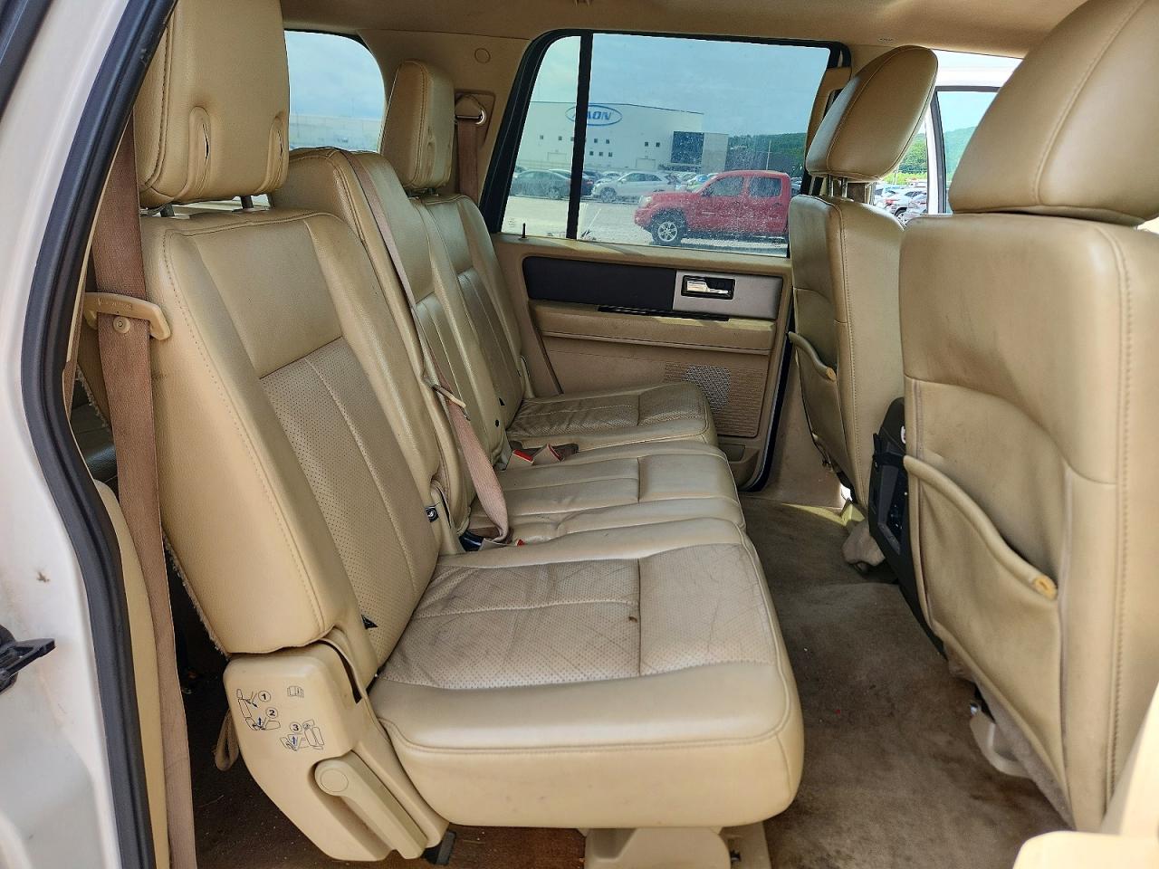 2013 Ford Expedition El Xlt White vin: 1FMJK1H57DEF49512