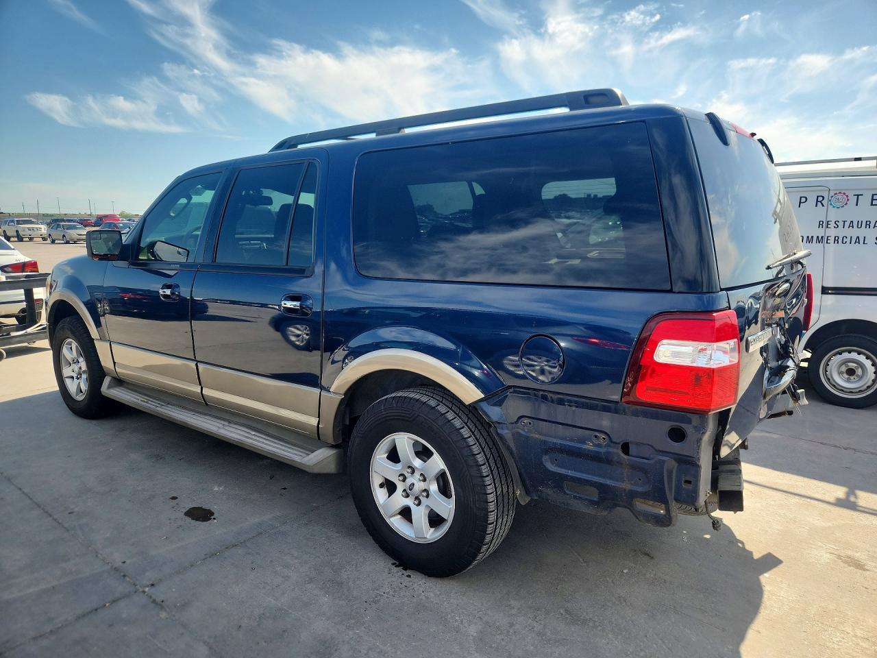 2014 Ford Expedition El Xlt Blue vin: 1FMJK1H57EEF22957