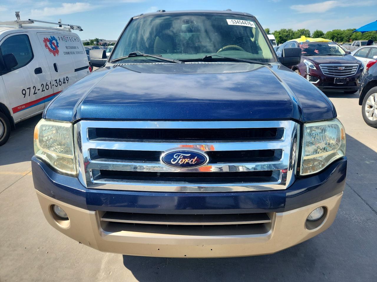 2014 Ford Expedition El Xlt Blue vin: 1FMJK1H57EEF22957