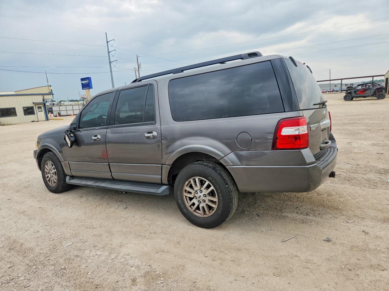 2014 Ford Expedition El Xlt Gray vin: 1FMJK1H58EEF02507