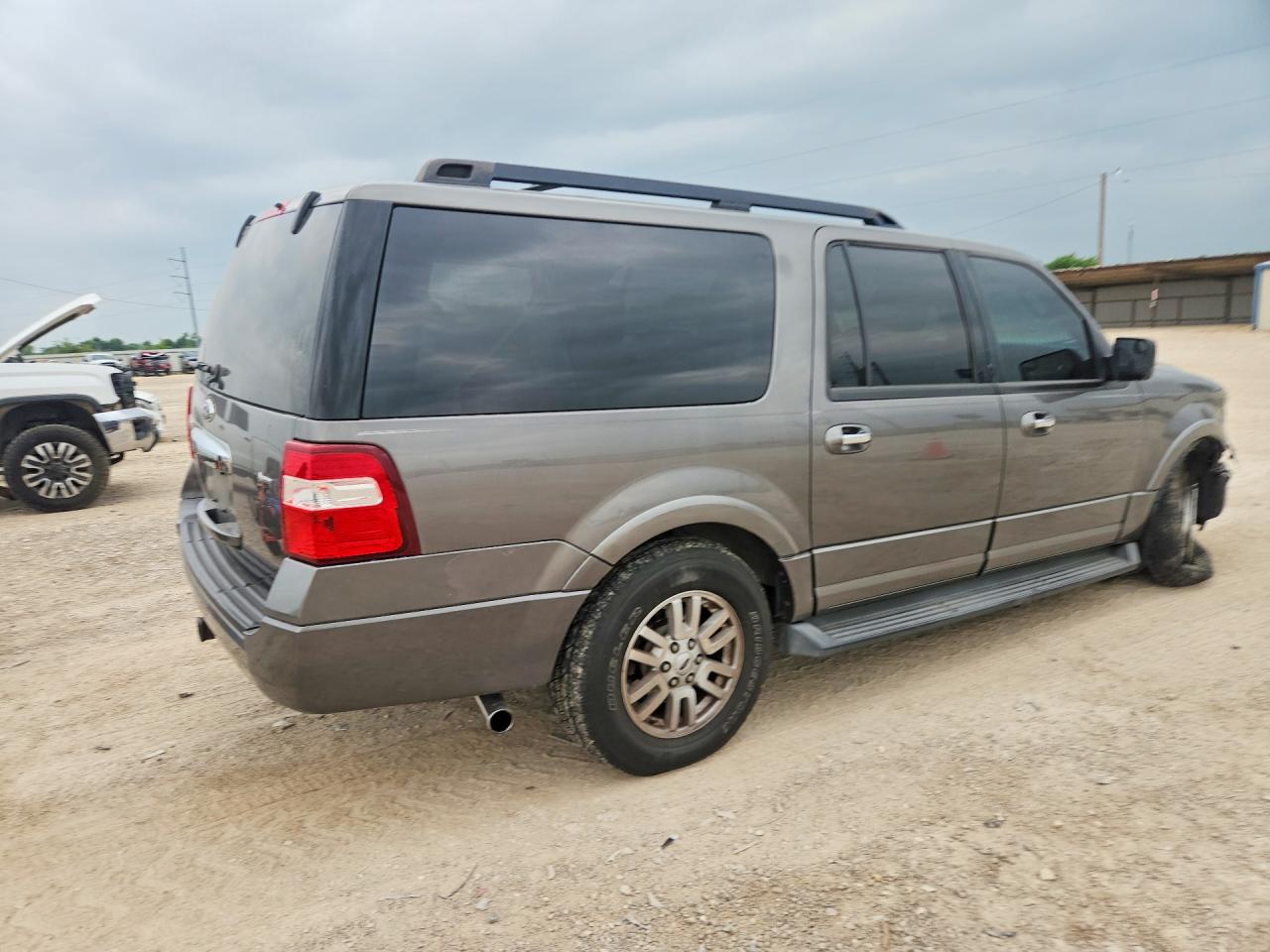 2014 Ford Expedition El Xlt Gray vin: 1FMJK1H58EEF02507
