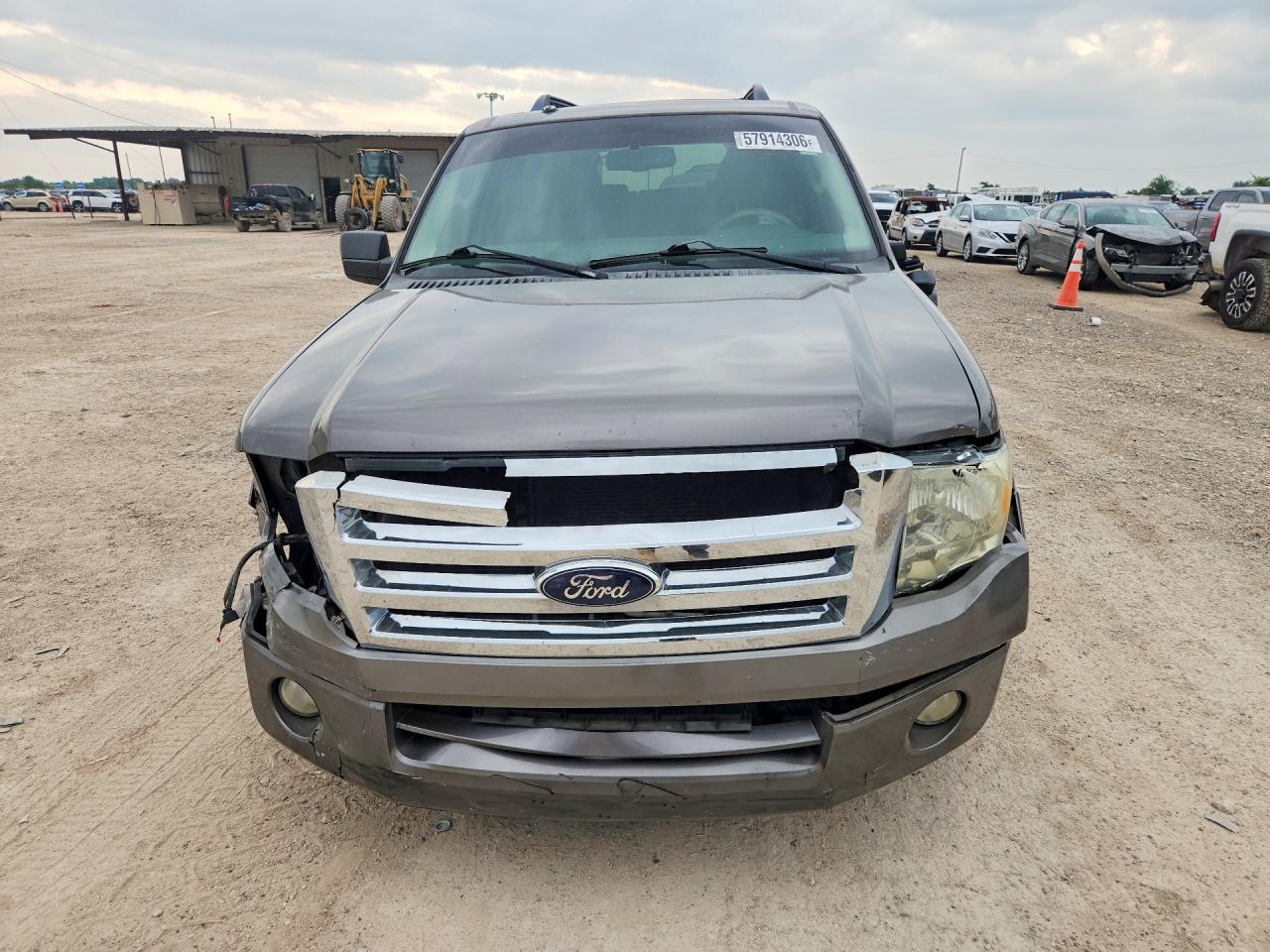 2014 Ford Expedition El Xlt Gray vin: 1FMJK1H58EEF02507