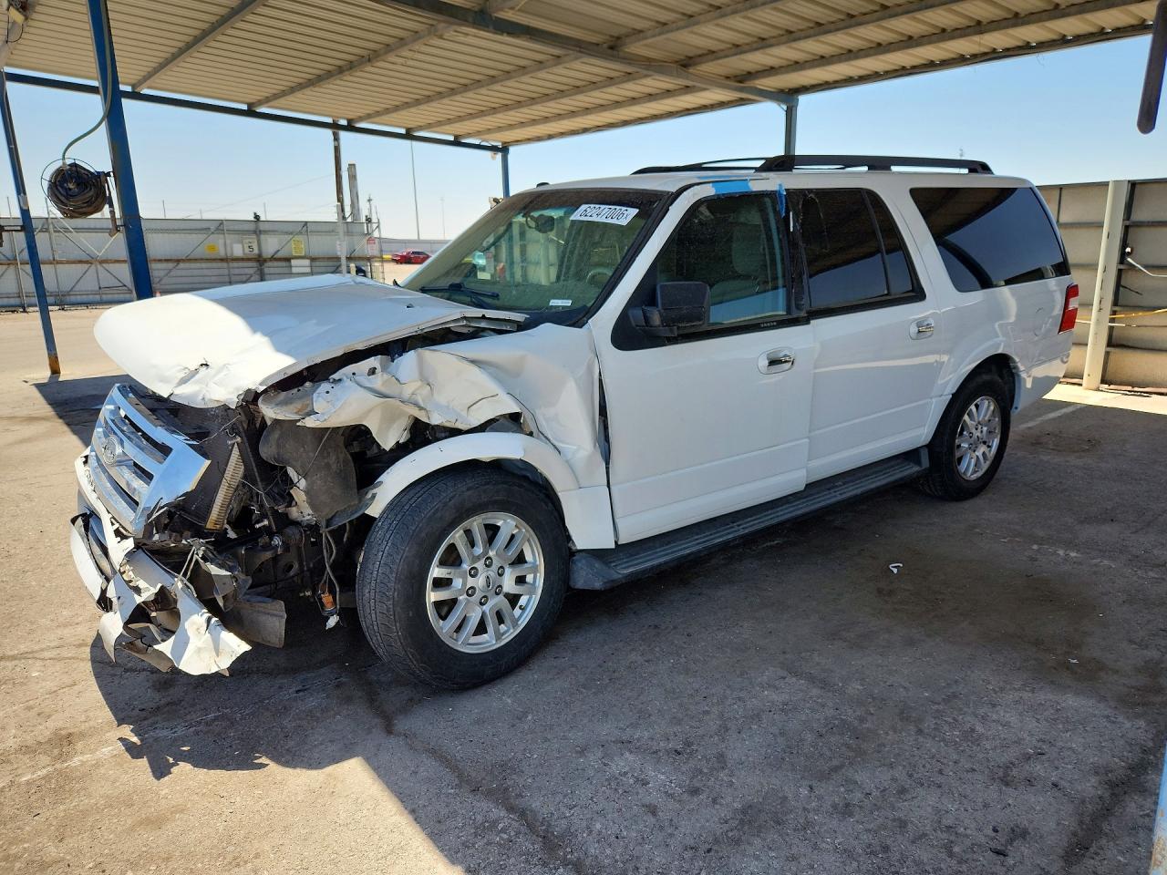 2011 Ford Expedition El Xlt White vin: 1FMJK1H59BEF30070