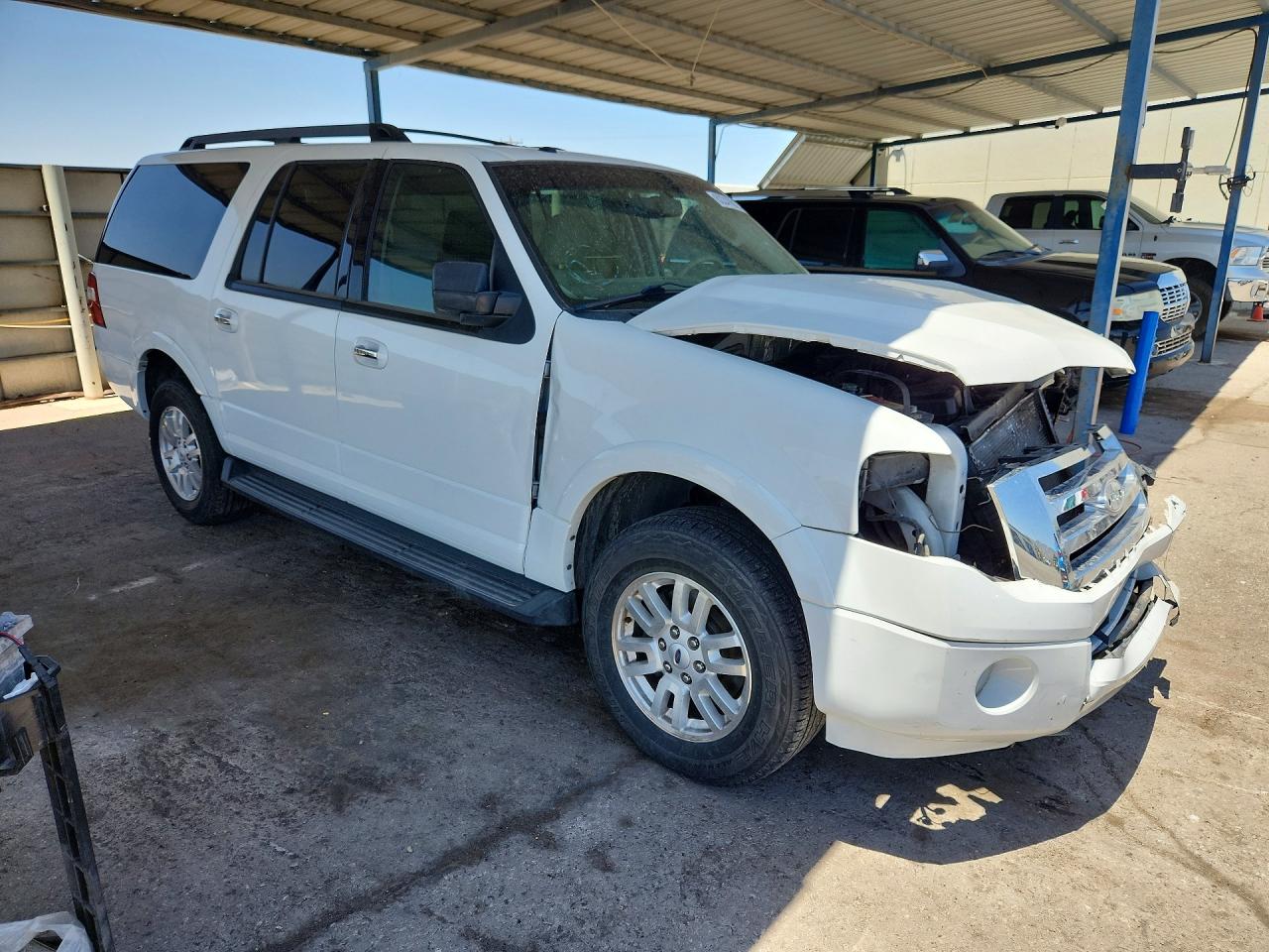 2011 Ford Expedition El Xlt White vin: 1FMJK1H59BEF30070