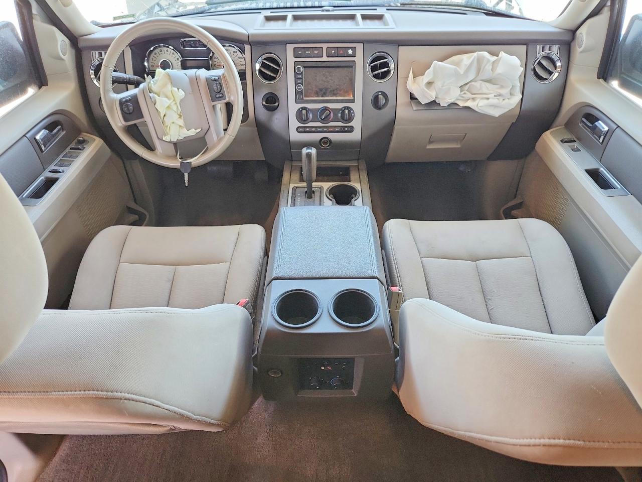2011 Ford Expedition El Xlt White vin: 1FMJK1H59BEF30070