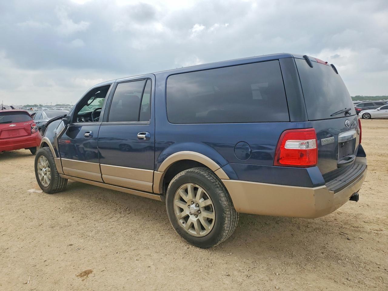 2013 Ford Expedition El Xlt Blue vin: 1FMJK1H59DEF58700