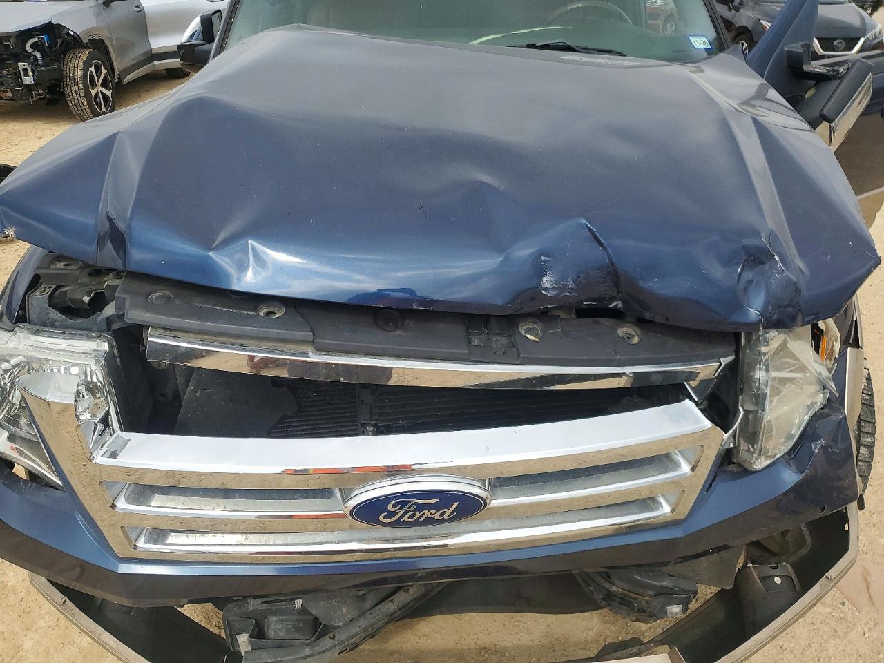2013 Ford Expedition El Xlt Blue vin: 1FMJK1H59DEF58700