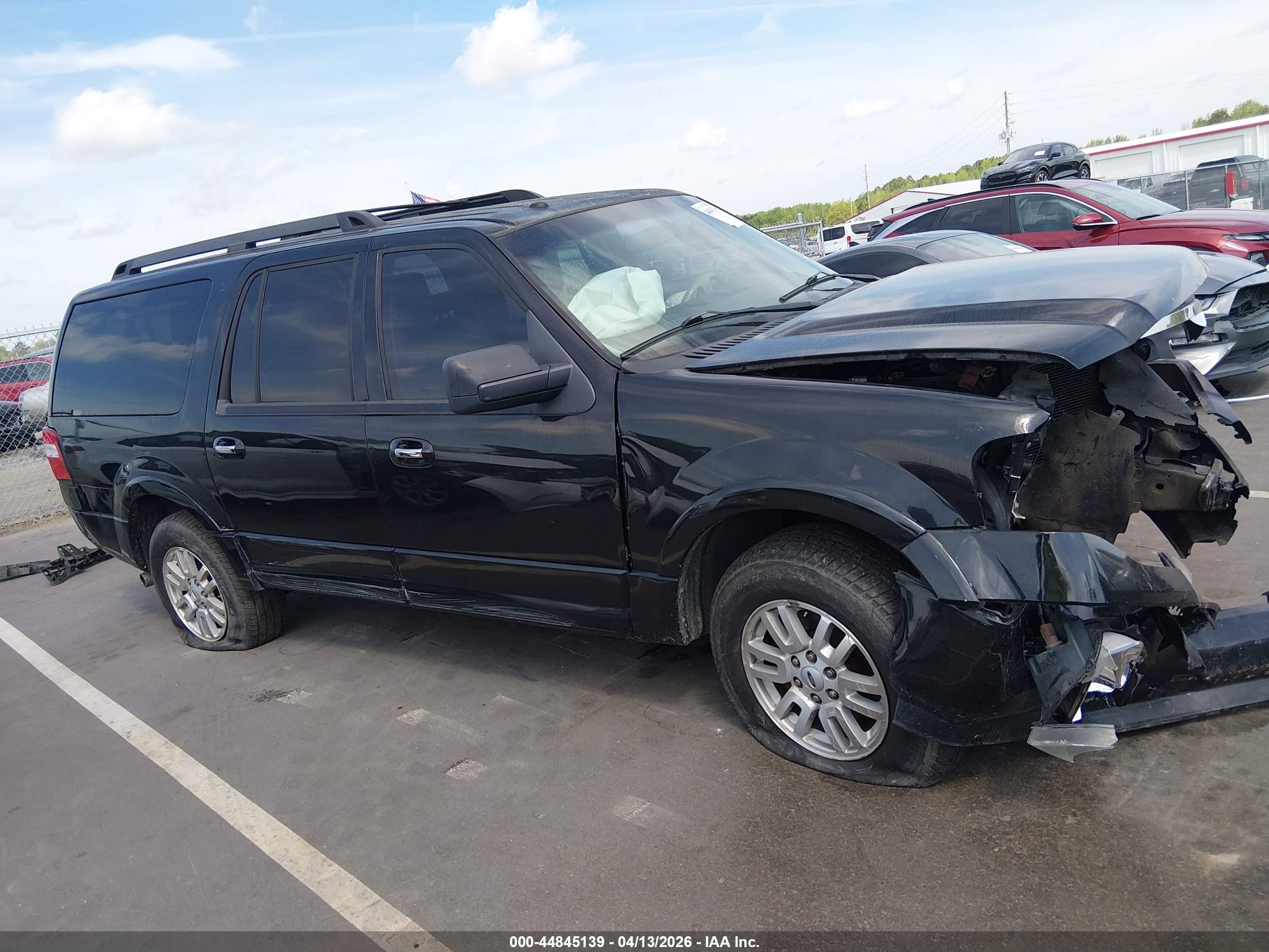 2011 Ford Expedition El Xlt Black vin: 1FMJK1H5XBEF26335