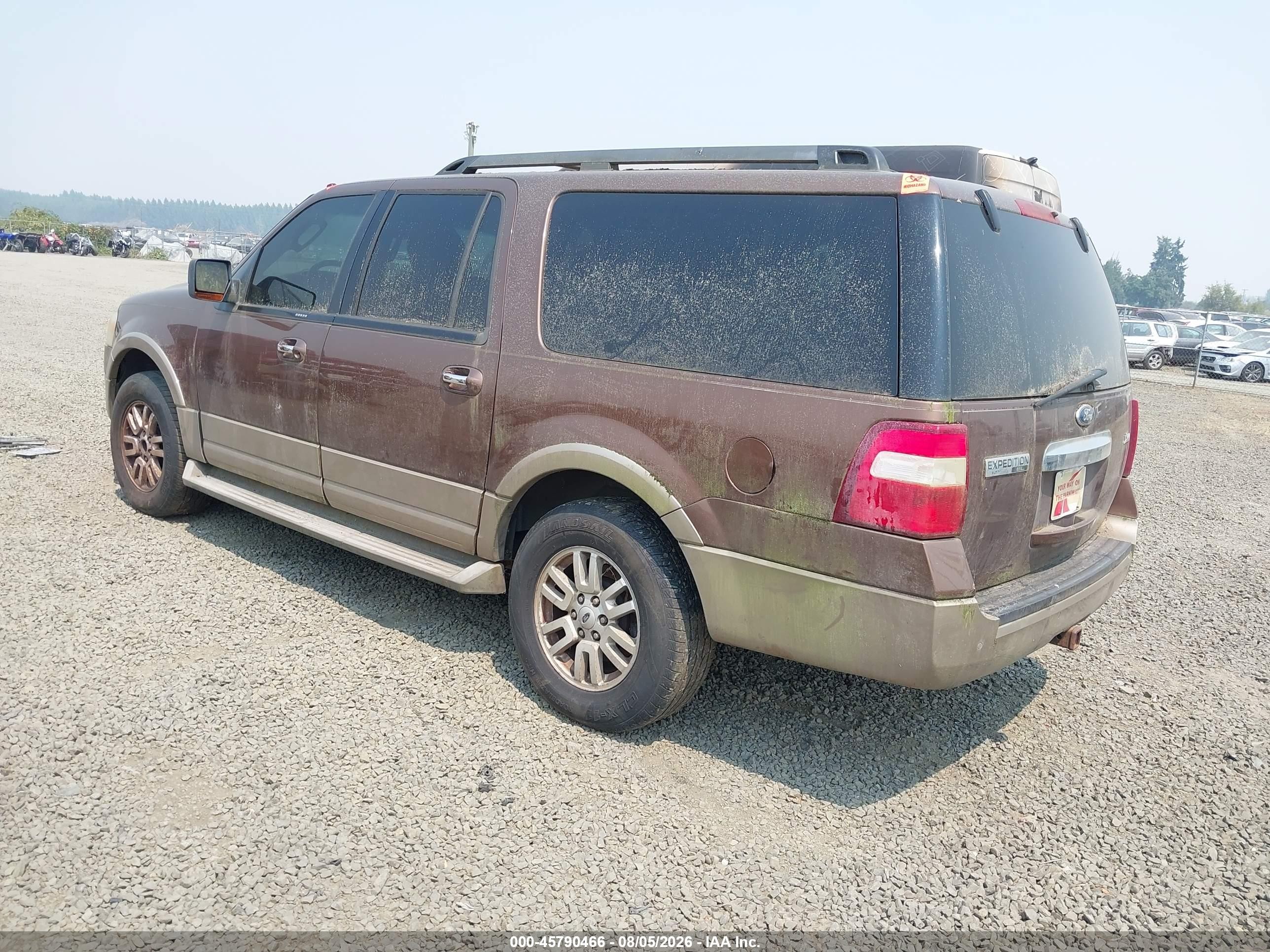 2011 Ford Expedition El Xlt Brown vin: 1FMJK1H5XBEF47184