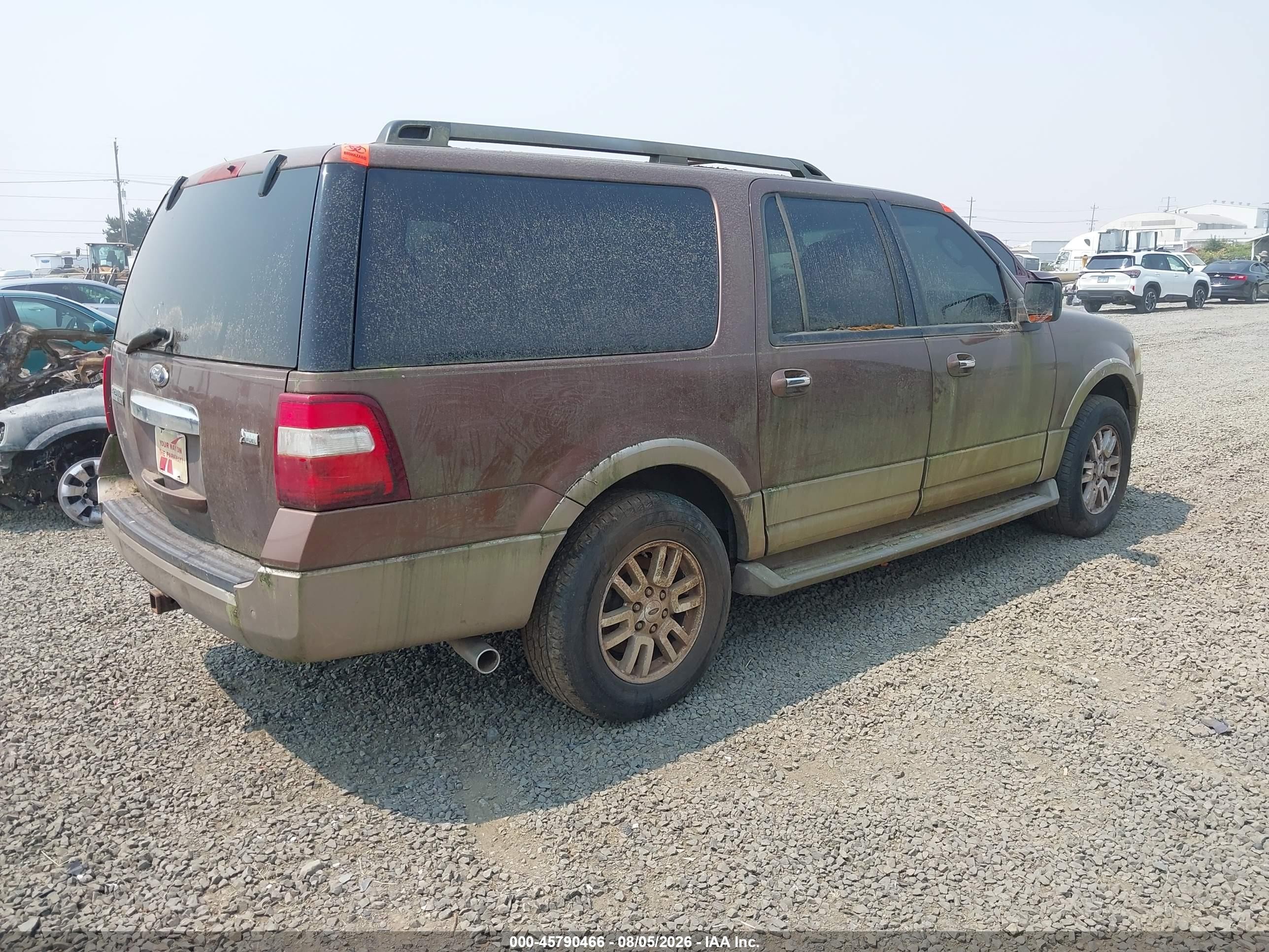 2011 Ford Expedition El Xlt Brown vin: 1FMJK1H5XBEF47184