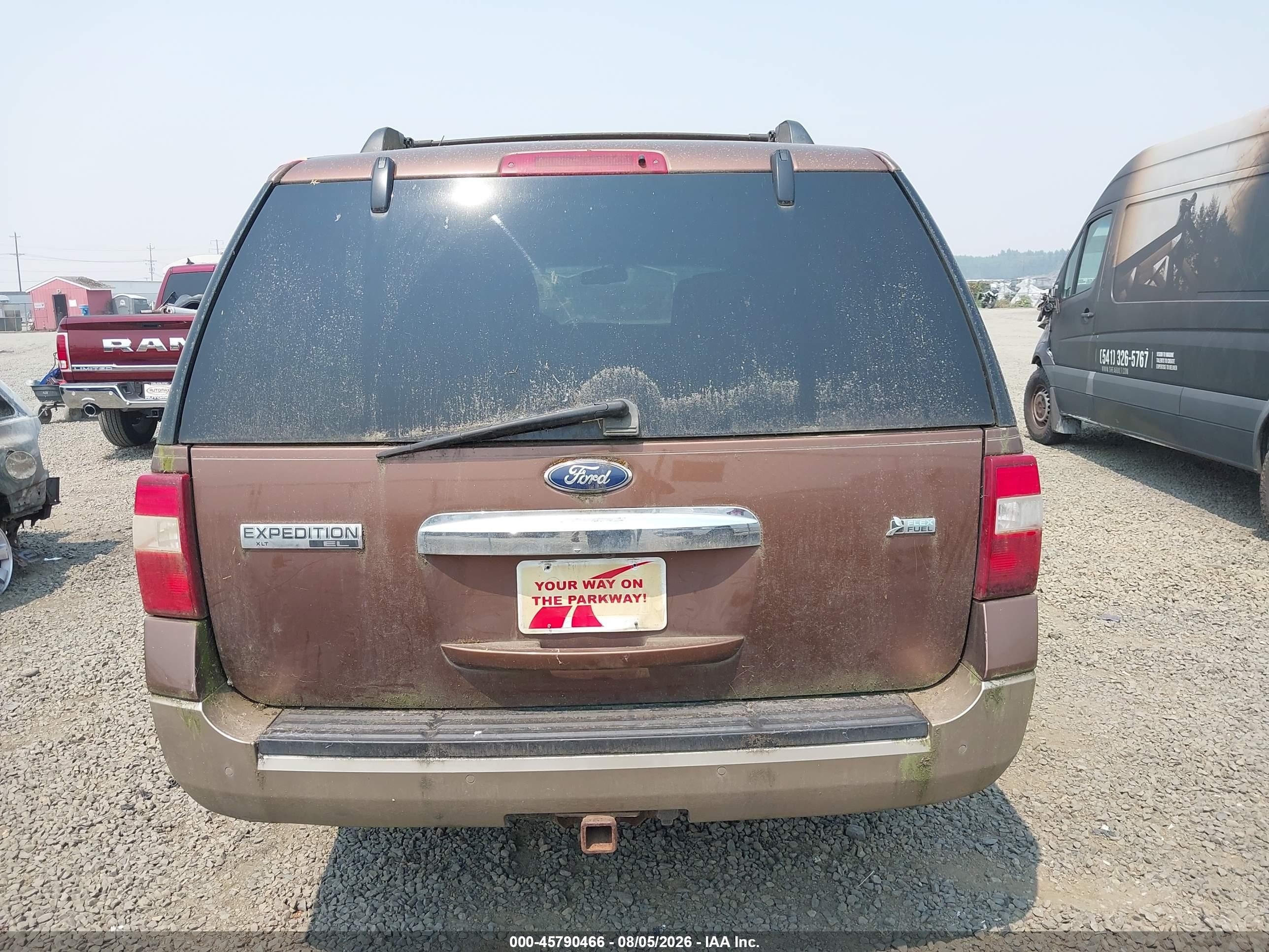 2011 Ford Expedition El Xlt Brown vin: 1FMJK1H5XBEF47184