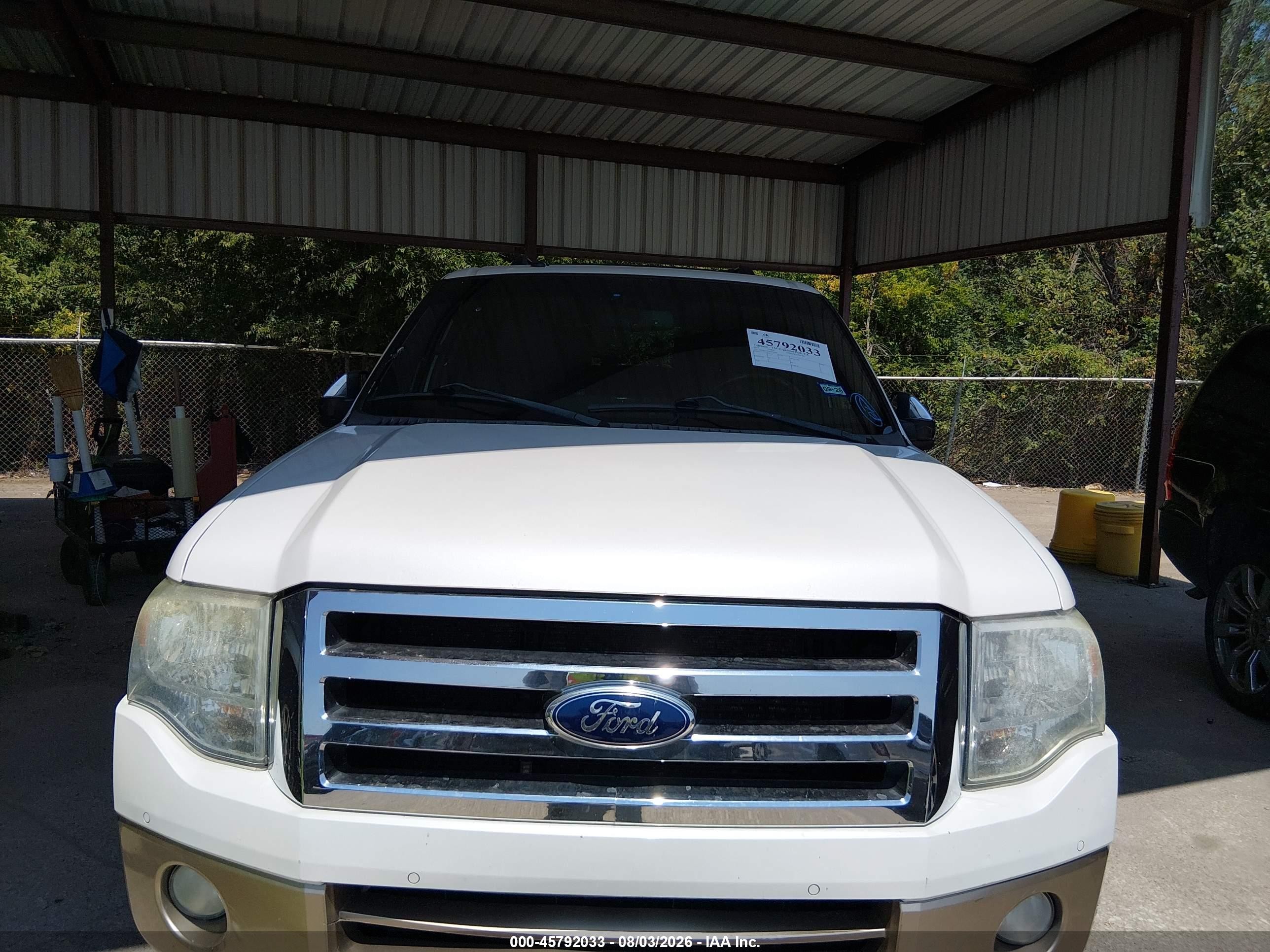2014 Ford Expedition El King Ranch White vin: 1FMJK1H5XEEF32494