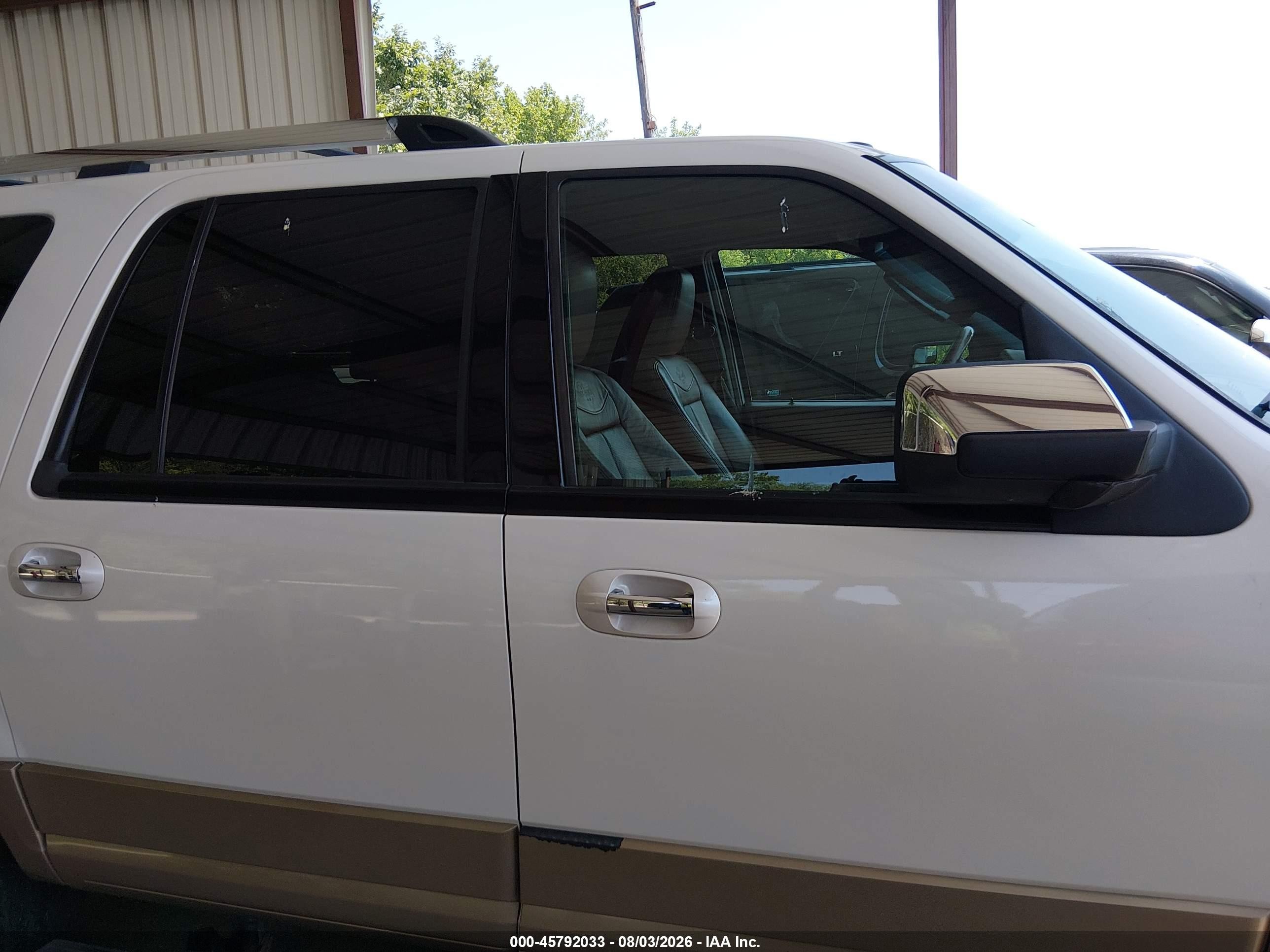 2014 Ford Expedition El King Ranch White vin: 1FMJK1H5XEEF32494