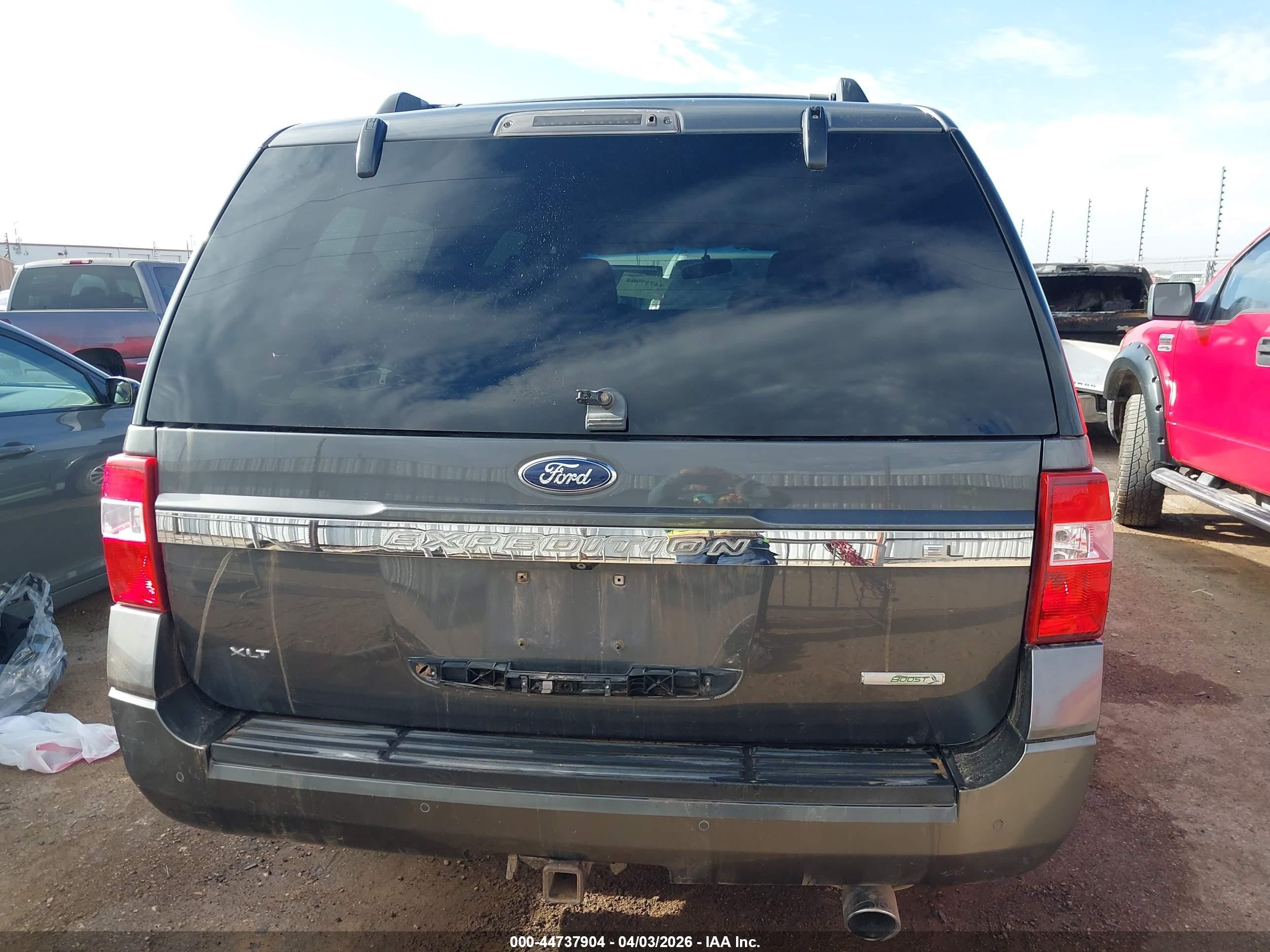 2015 Ford Expedition El Xlt Gray vin: 1FMJK1HT1FEF23876