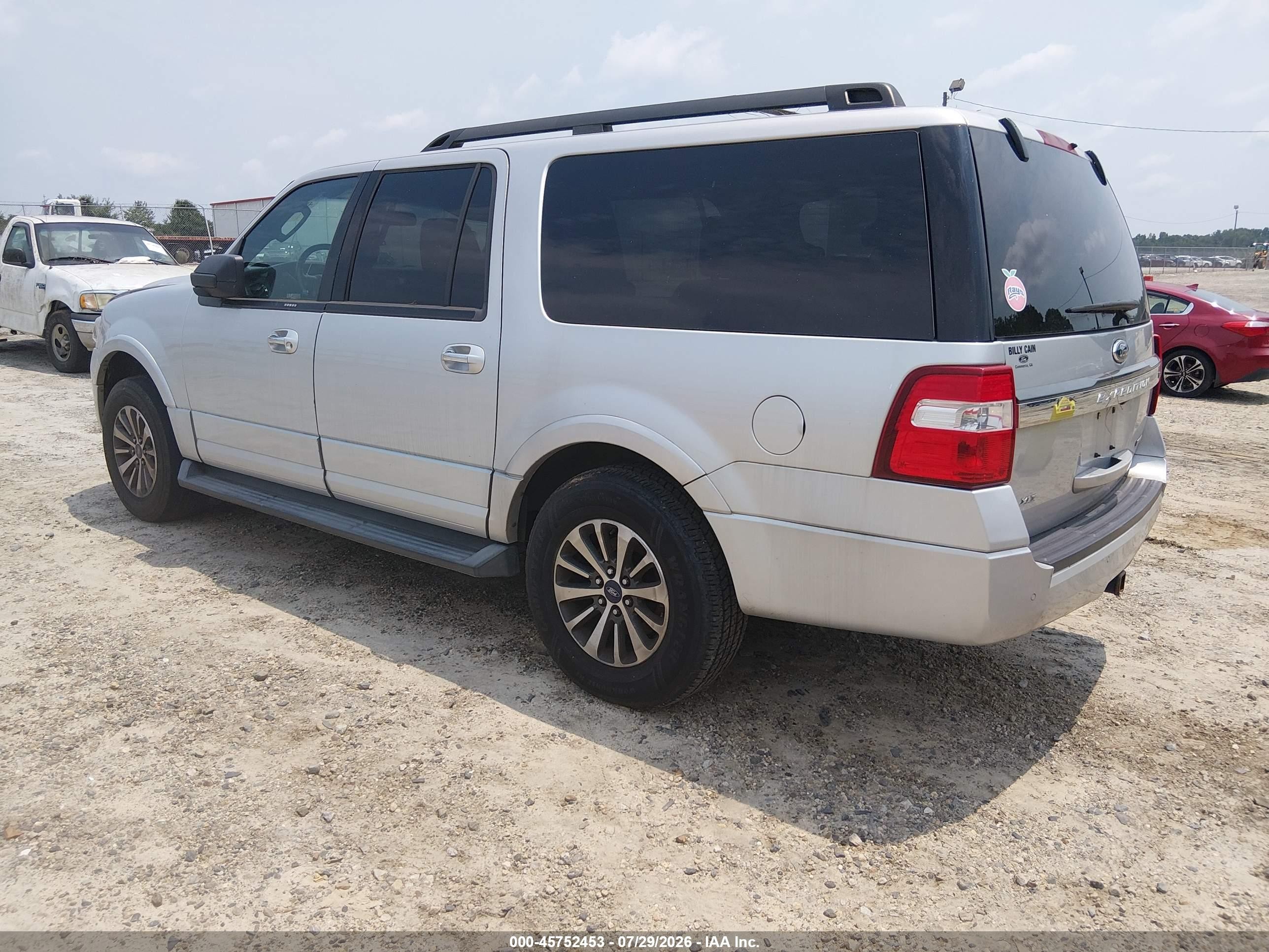2015 Ford Expedition El Xlt Серебряный vin: 1FMJK1HT4FEF15240