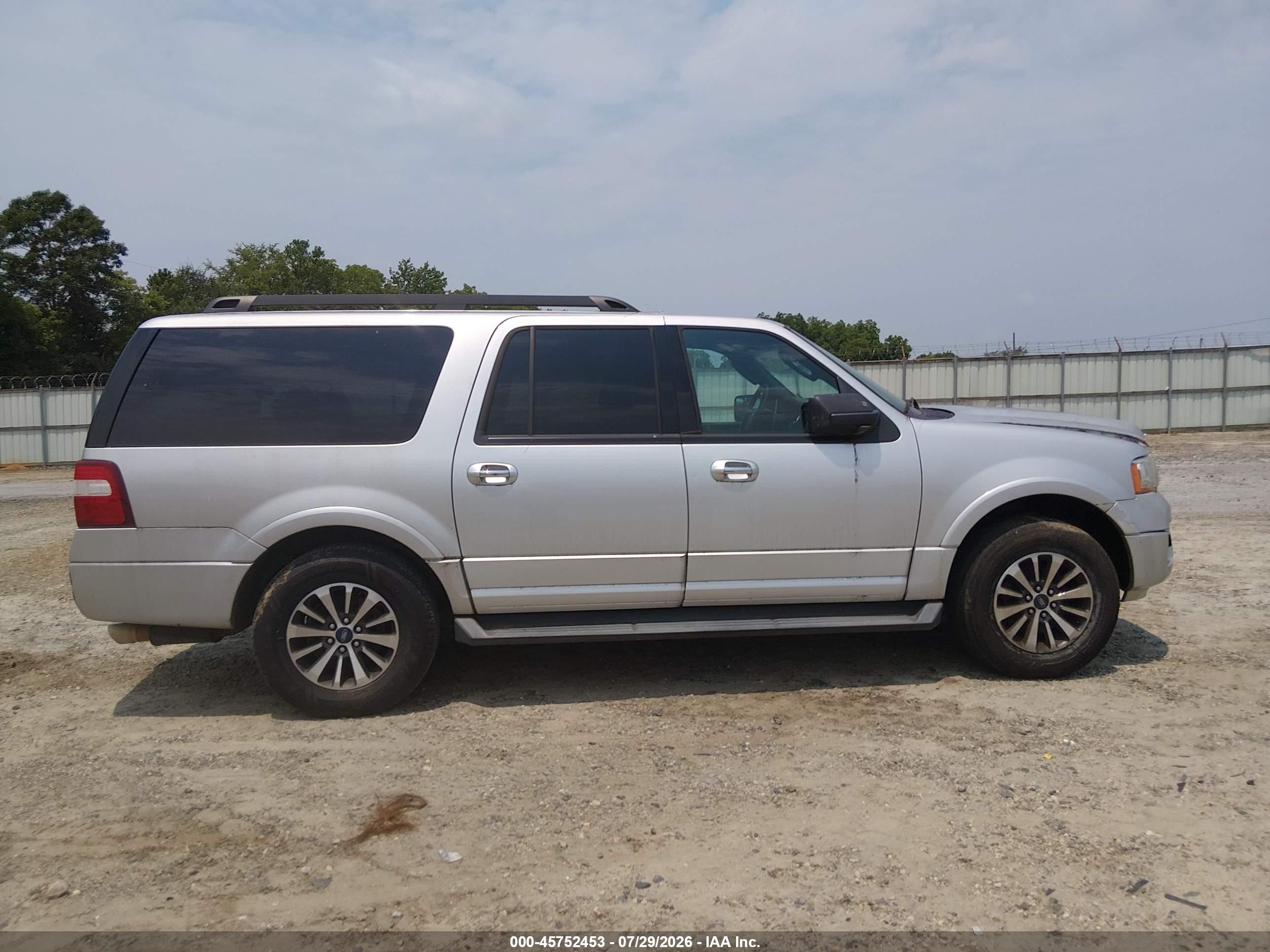 2015 Ford Expedition El Xlt Серебряный vin: 1FMJK1HT4FEF15240