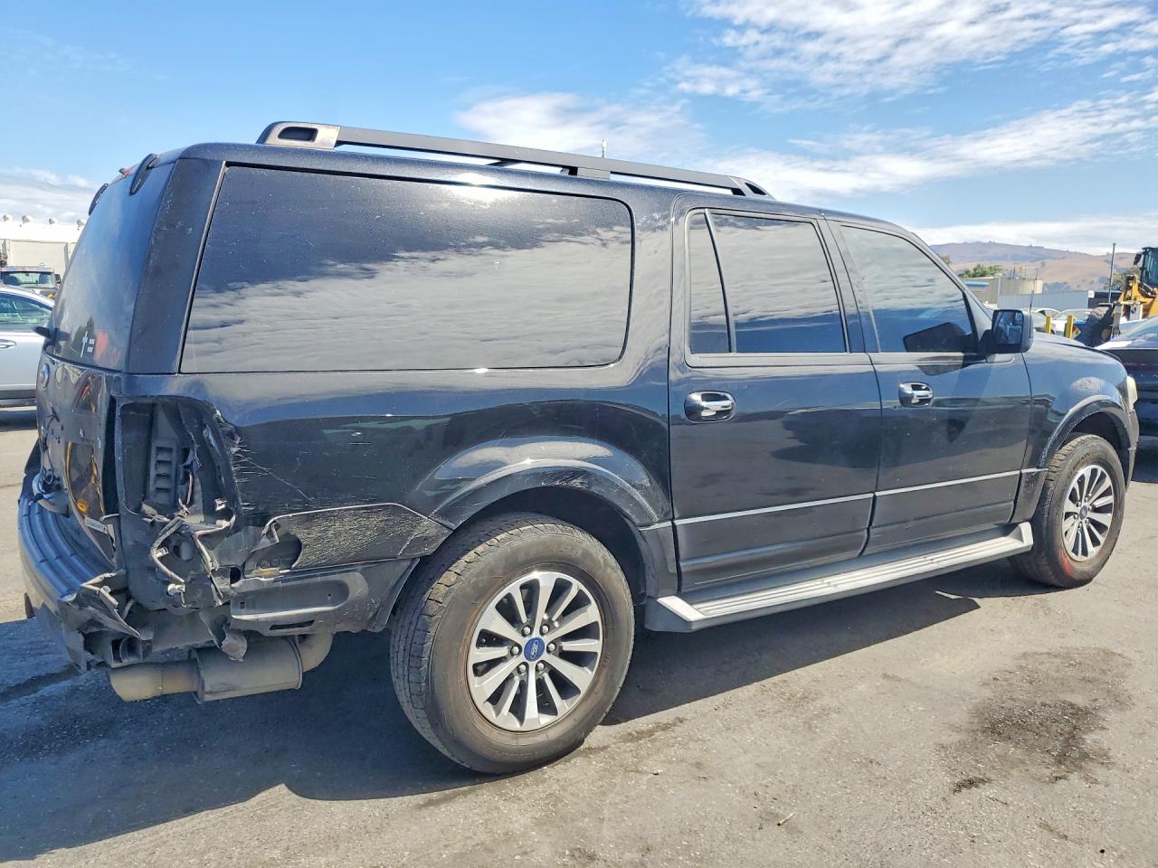 2015 Ford Expedition El Xlt Black vin: 1FMJK1HT6FEF05700