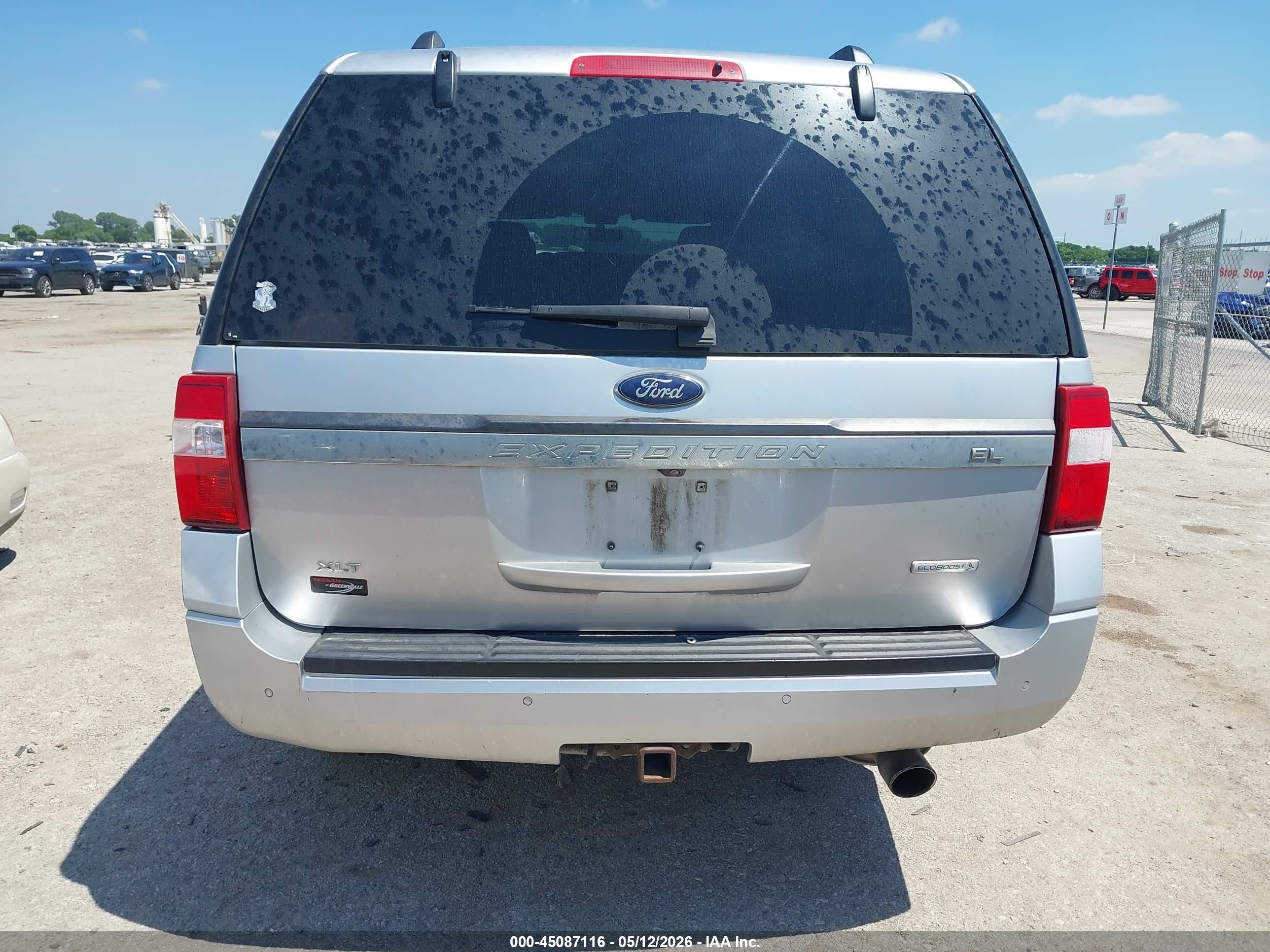 2017 Ford Expedition El Xlt Silver vin: 1FMJK1HT7HEA06133
