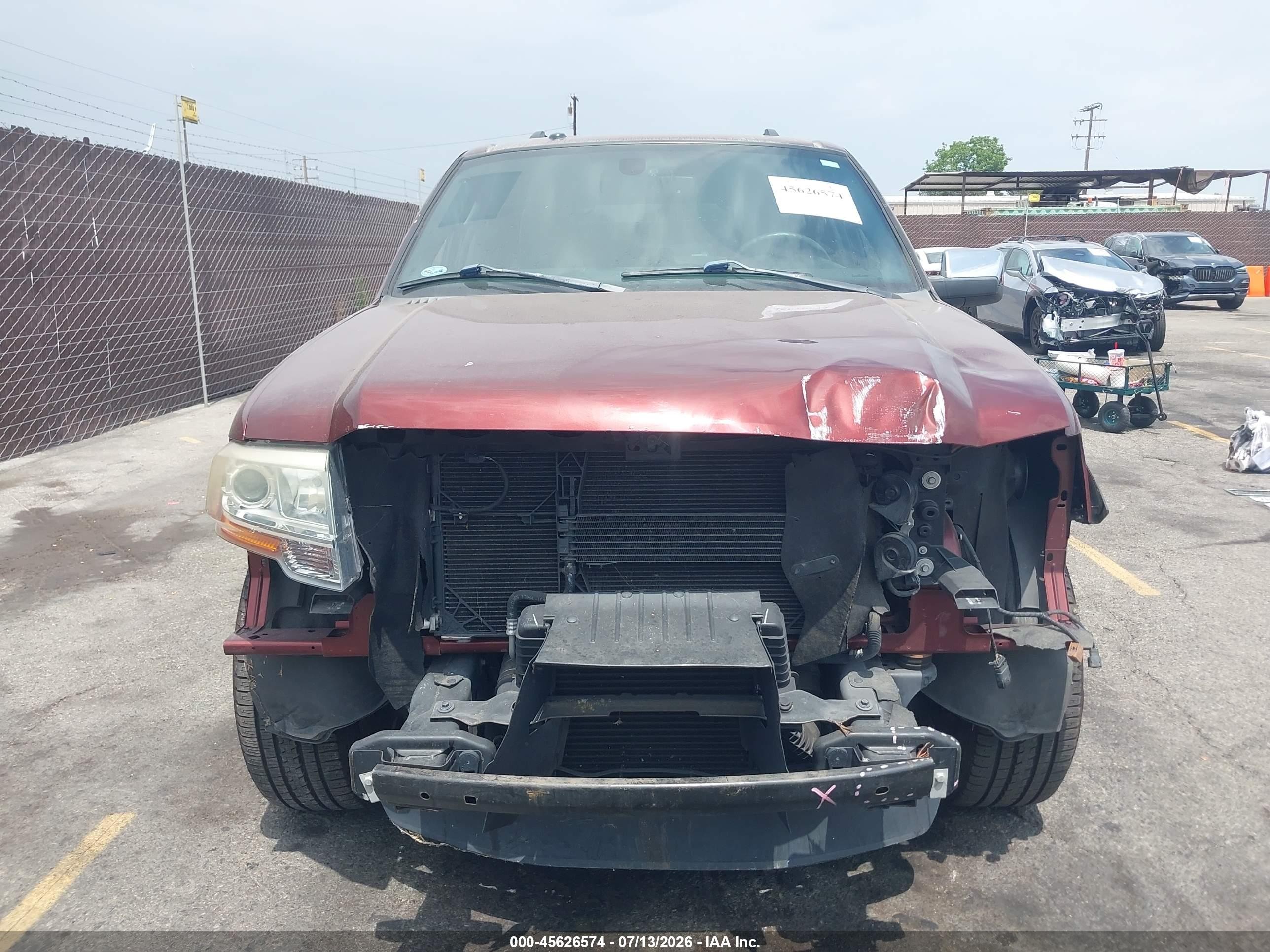 2015 Ford Expedition El King Ranch Maroon vin: 1FMJK1HT8FEF26600