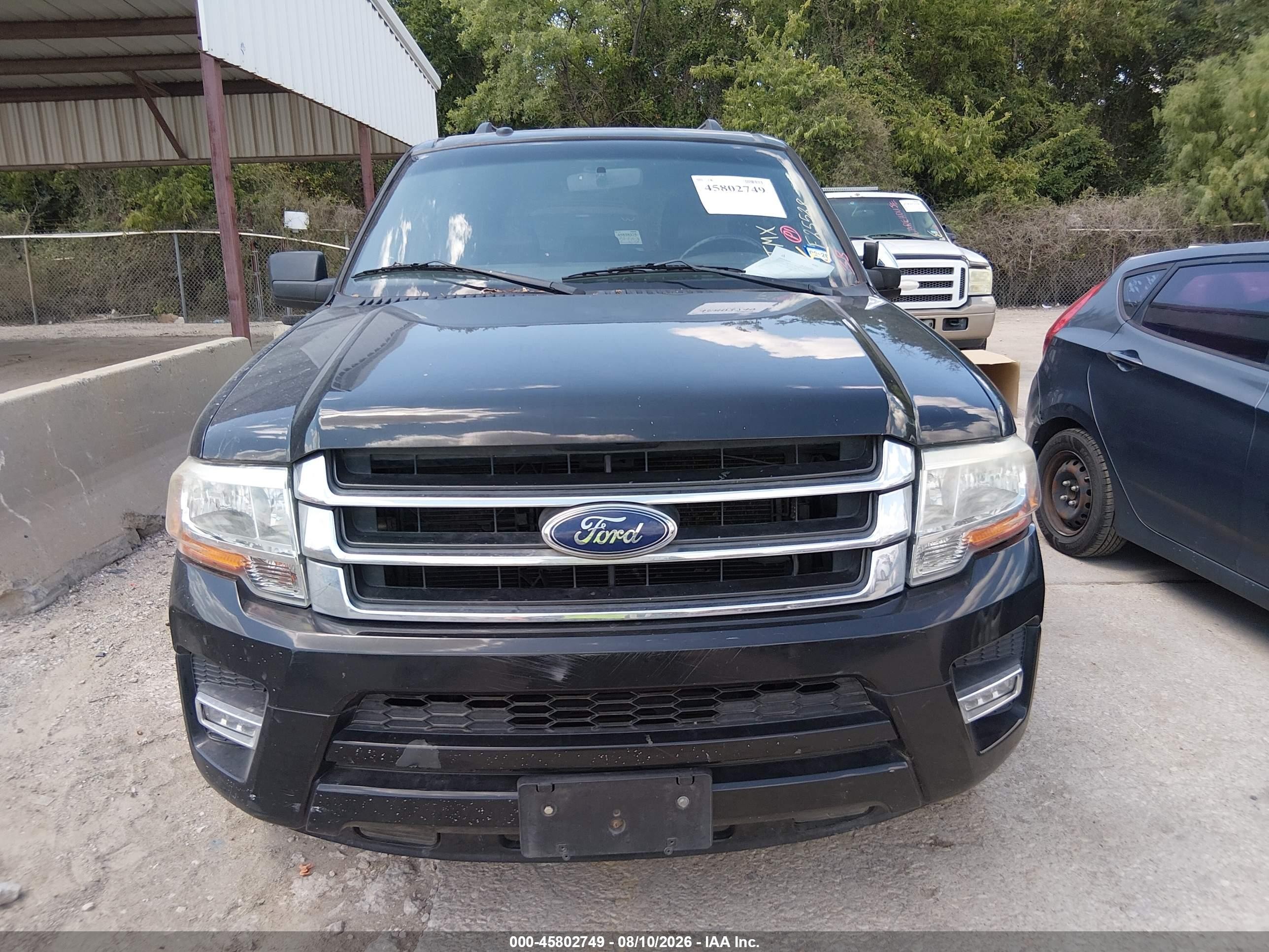 2015 Ford Expedition El Xlt Black vin: 1FMJK1HTXFEF25528